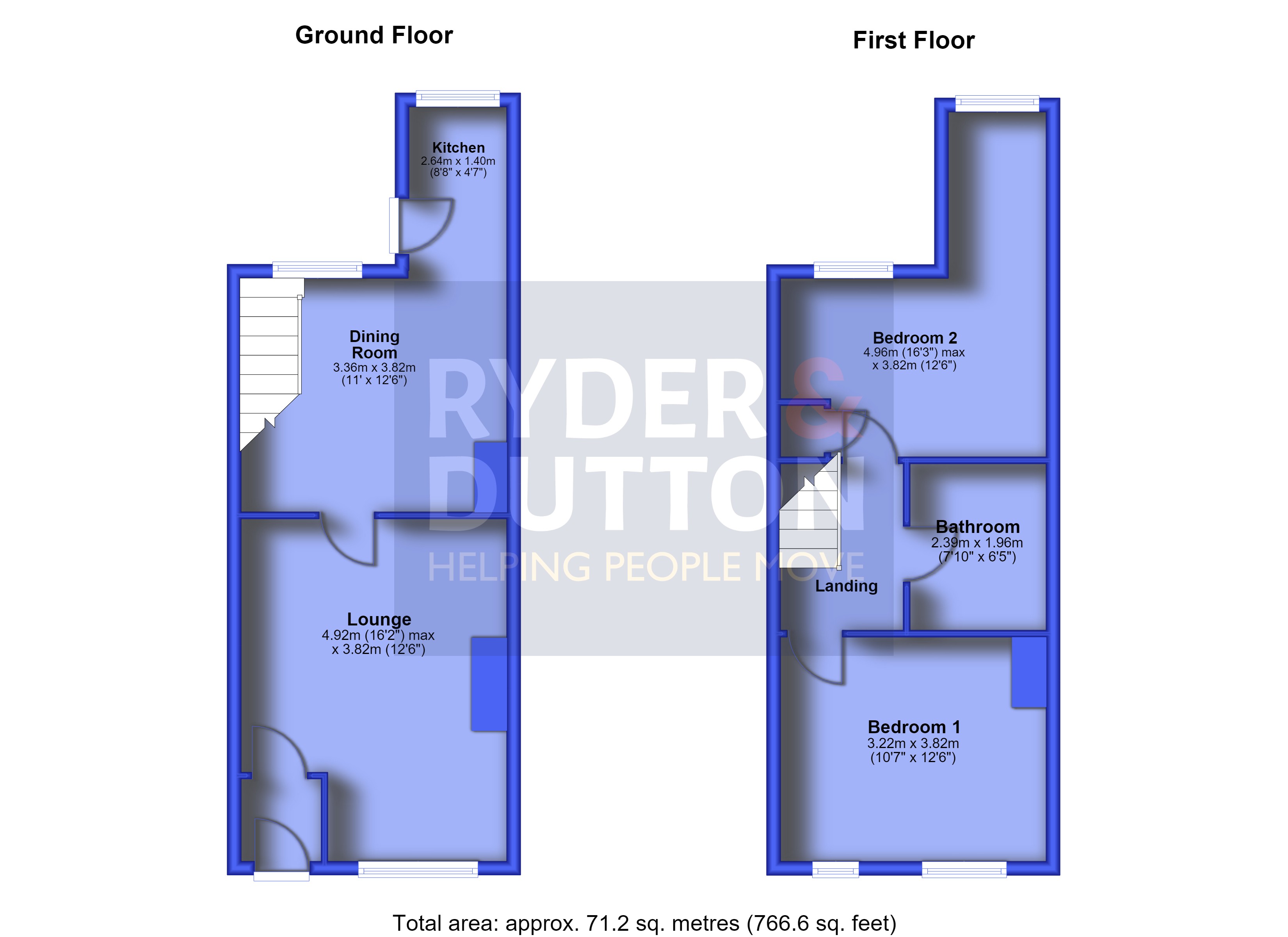 14, Piercy Street, Manchester floorplan