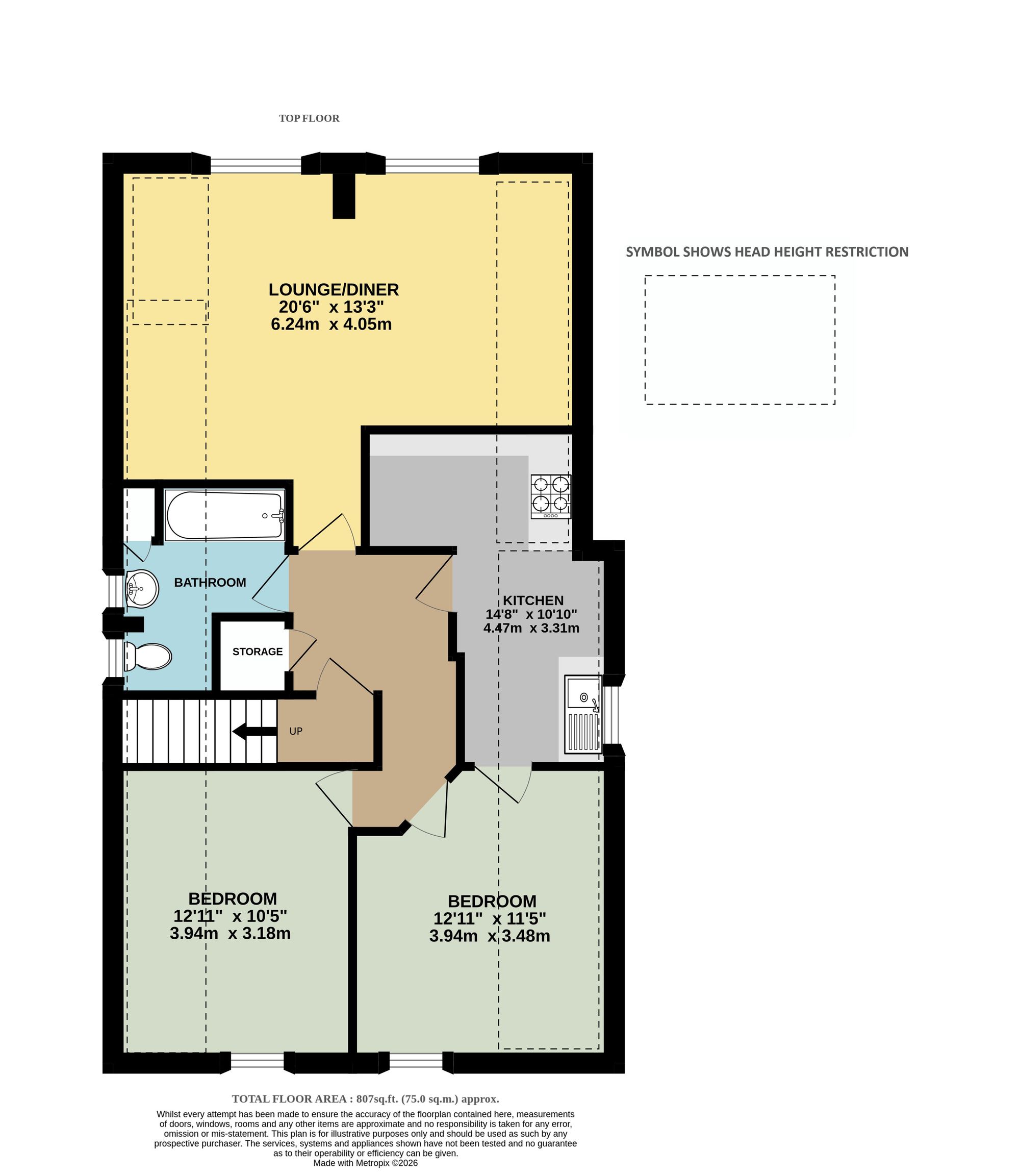 4 Orchard House, High Street, Maidenhead floorplan
