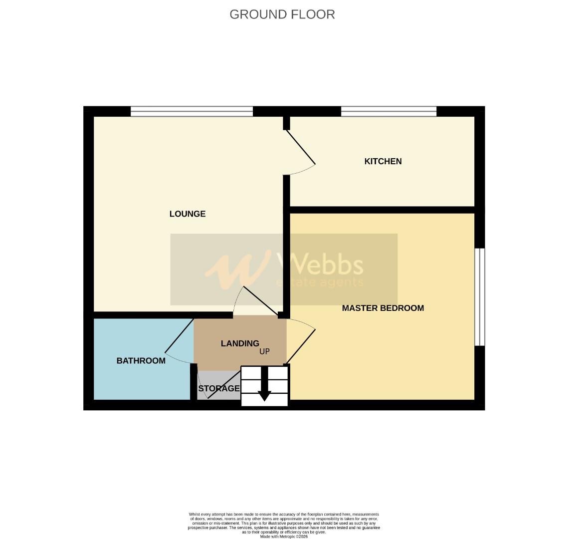 26, Picasso Close, Cannock floorplan