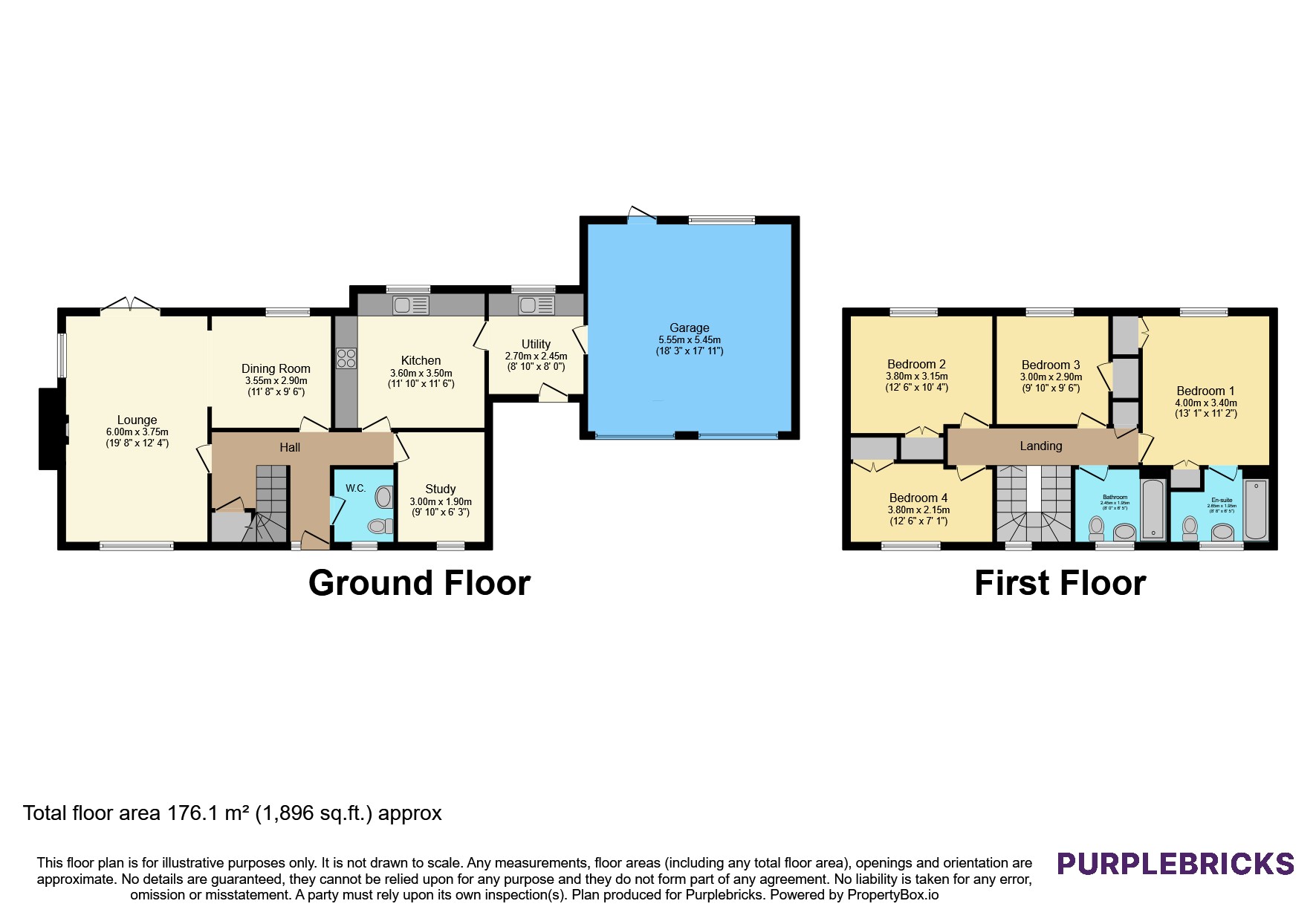 2 The Oaks, Wallins Copse, Basingstoke floorplan
