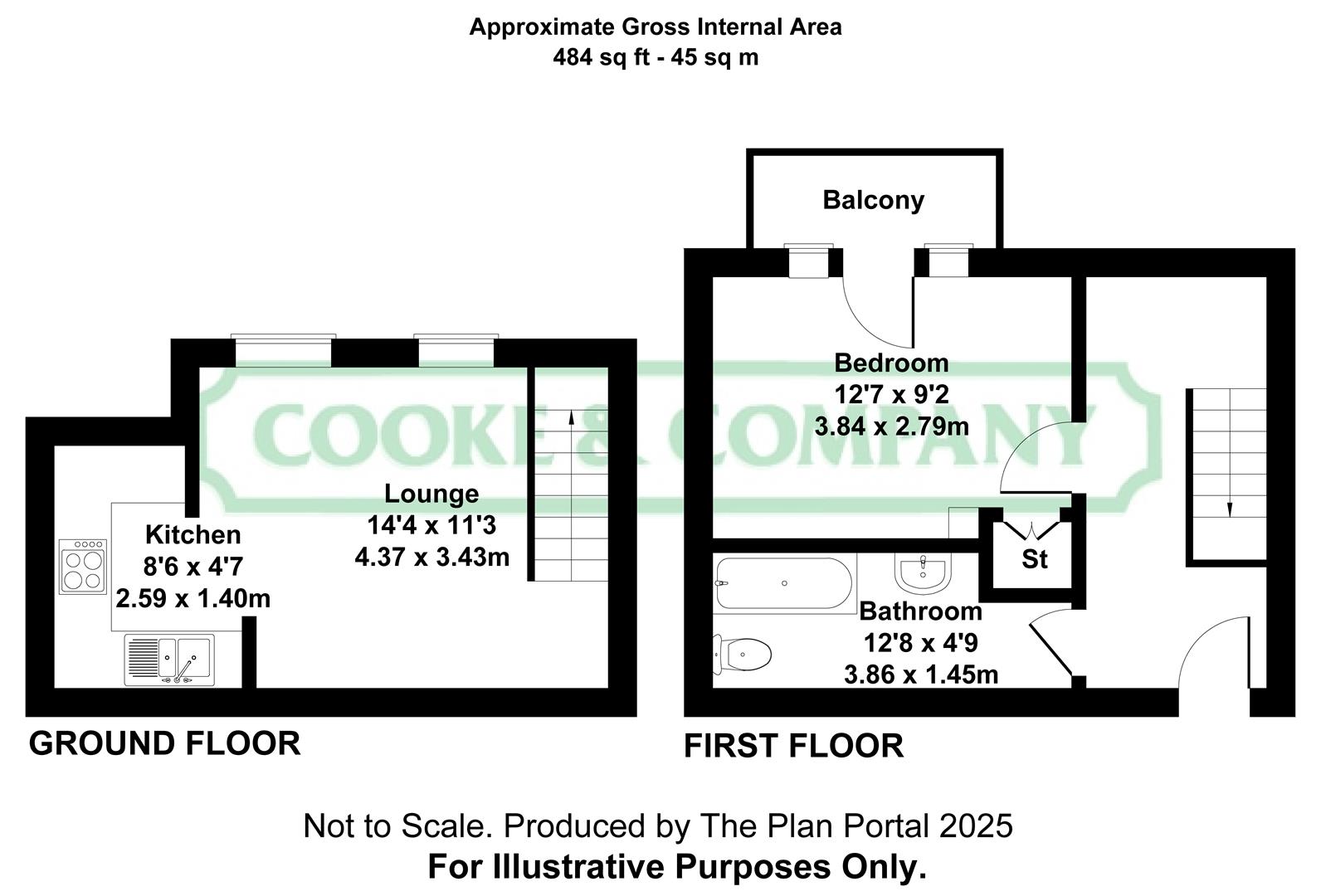 149B, Henry Street, Leigh floorplan