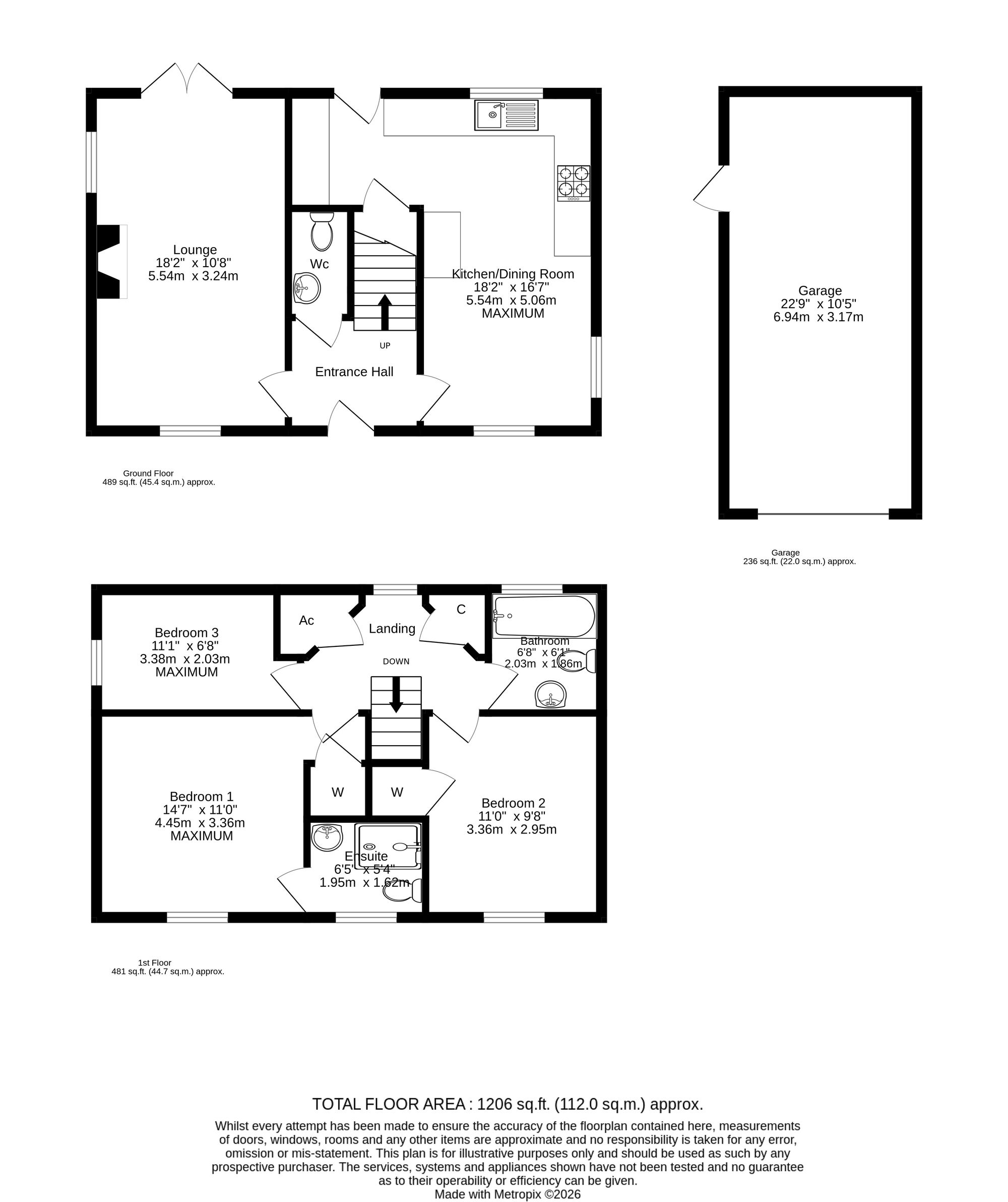 43, Eccles Way, Holt, NR25 floorplan