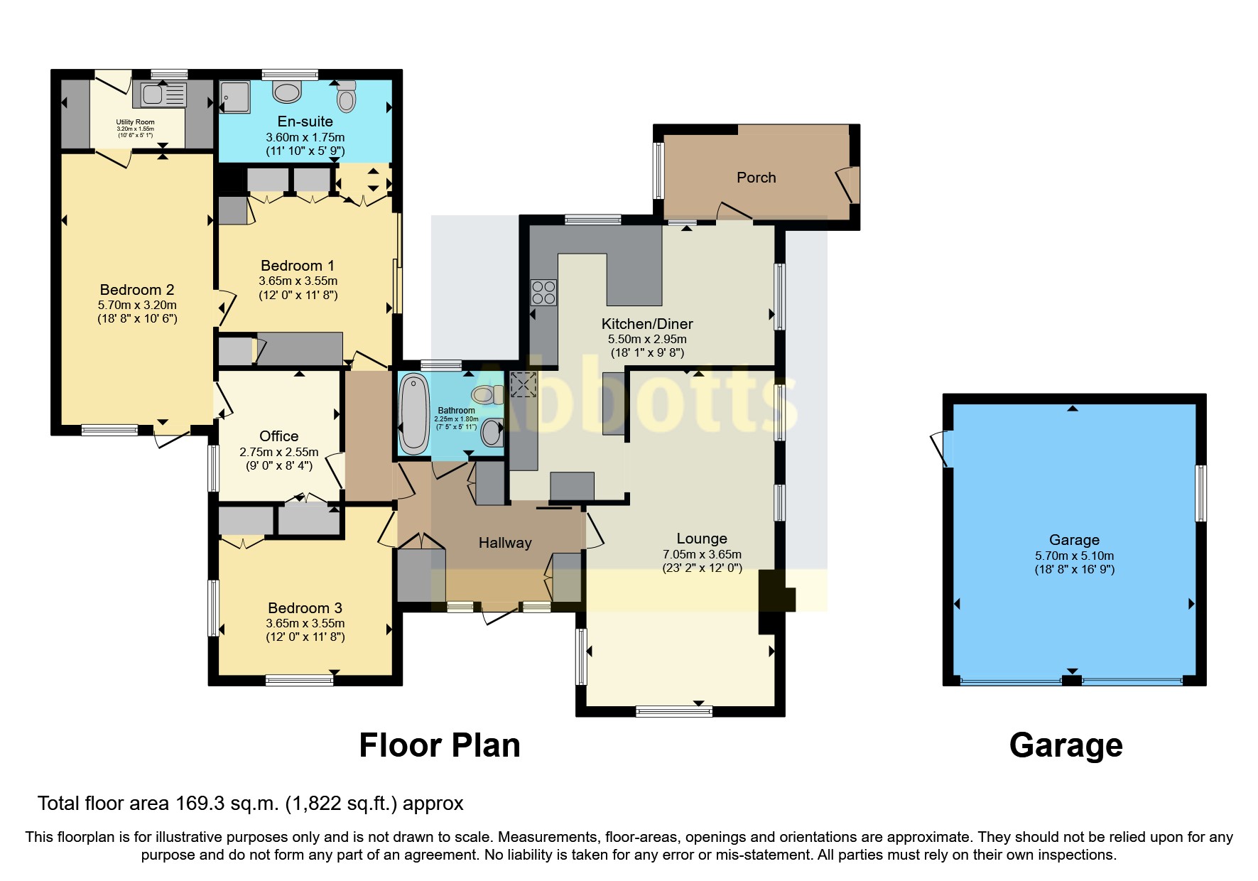 Leziate Drove, Pott Row, King's Lynn, Norfolk PE32, 3 bedroom bungalow