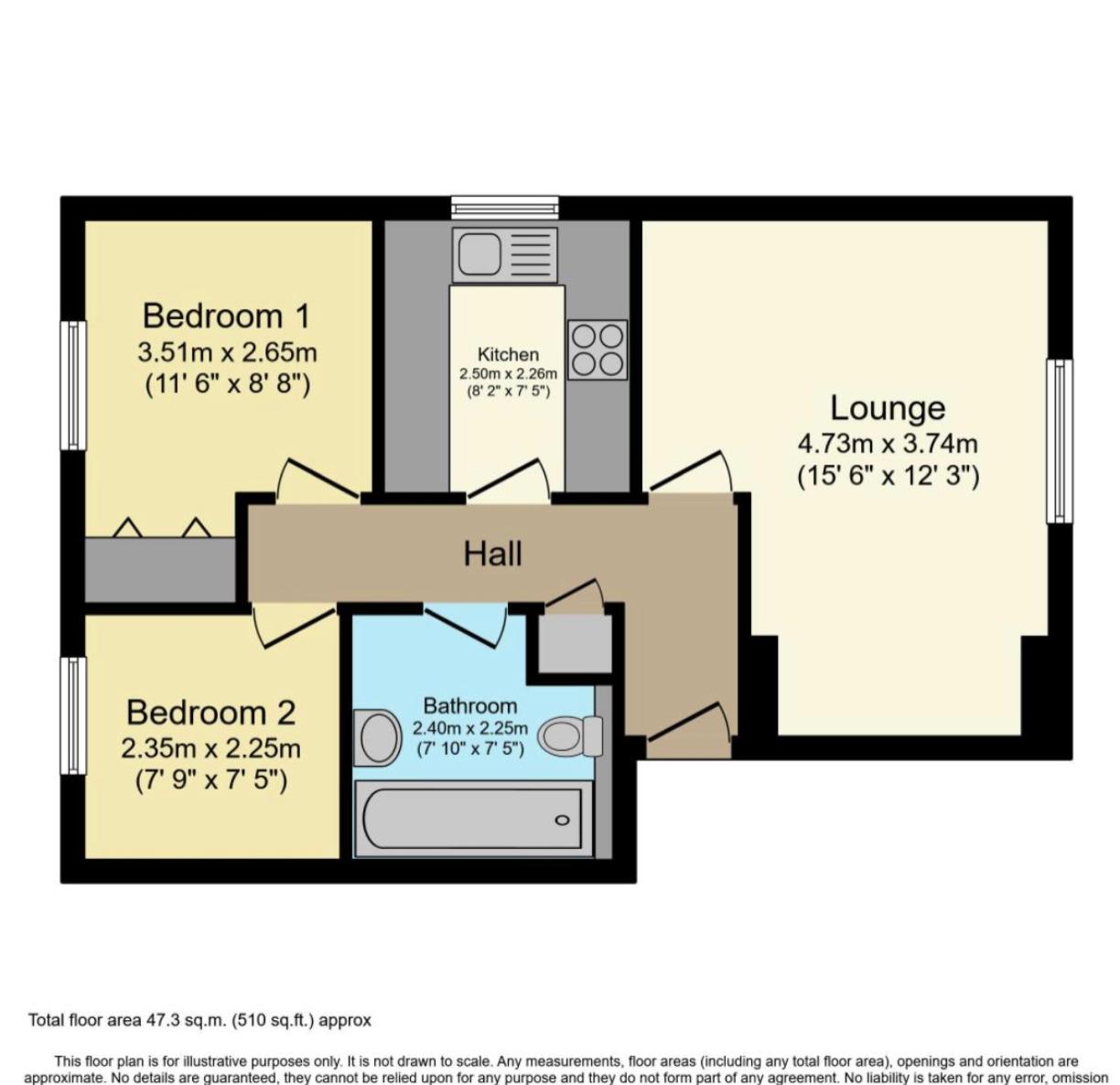 Turnberry court, South Oxhey, Watford floorplan