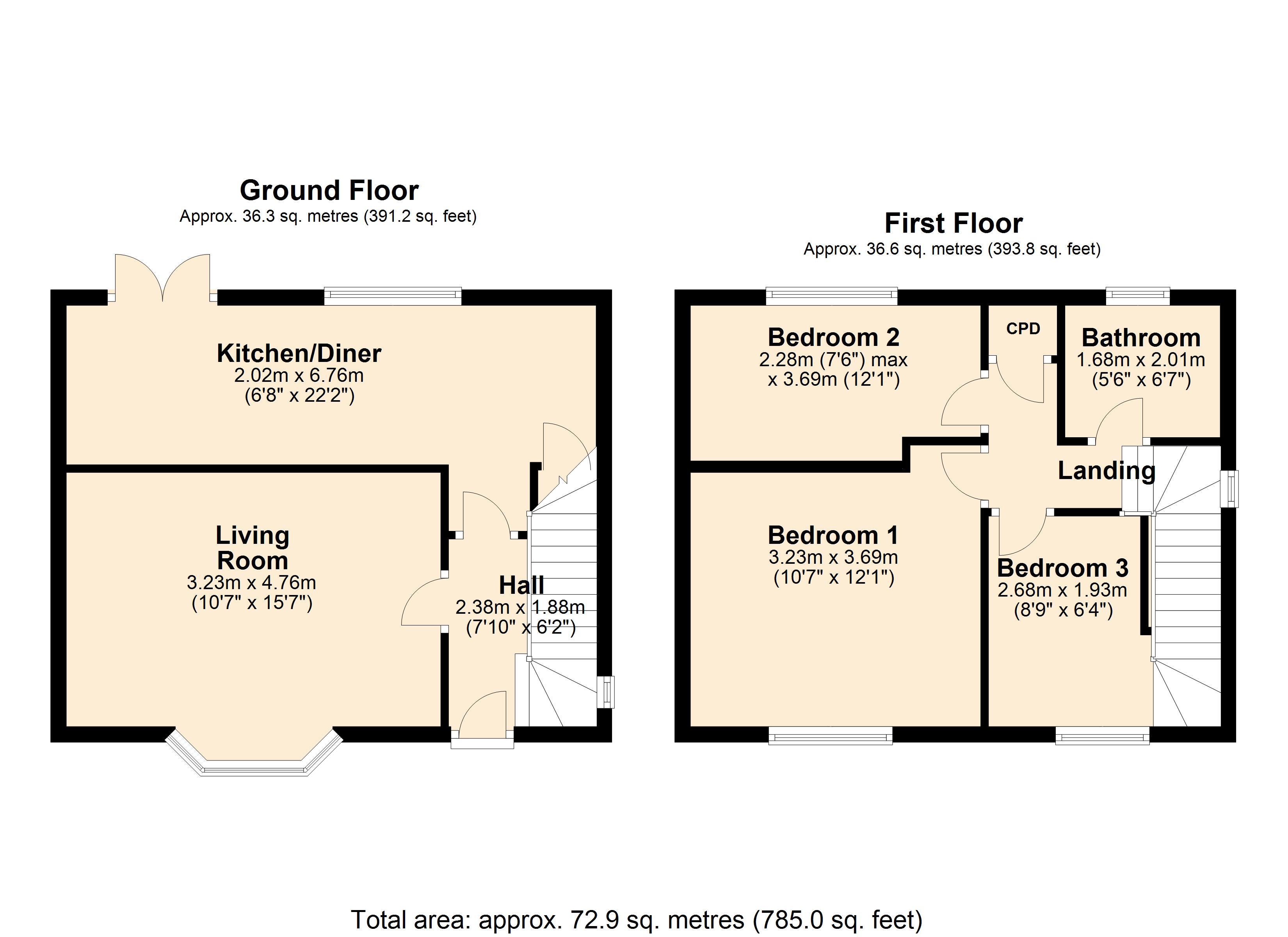 3 Bedrooms End terrace house for sale in Oxenham Road, Warrington WA2