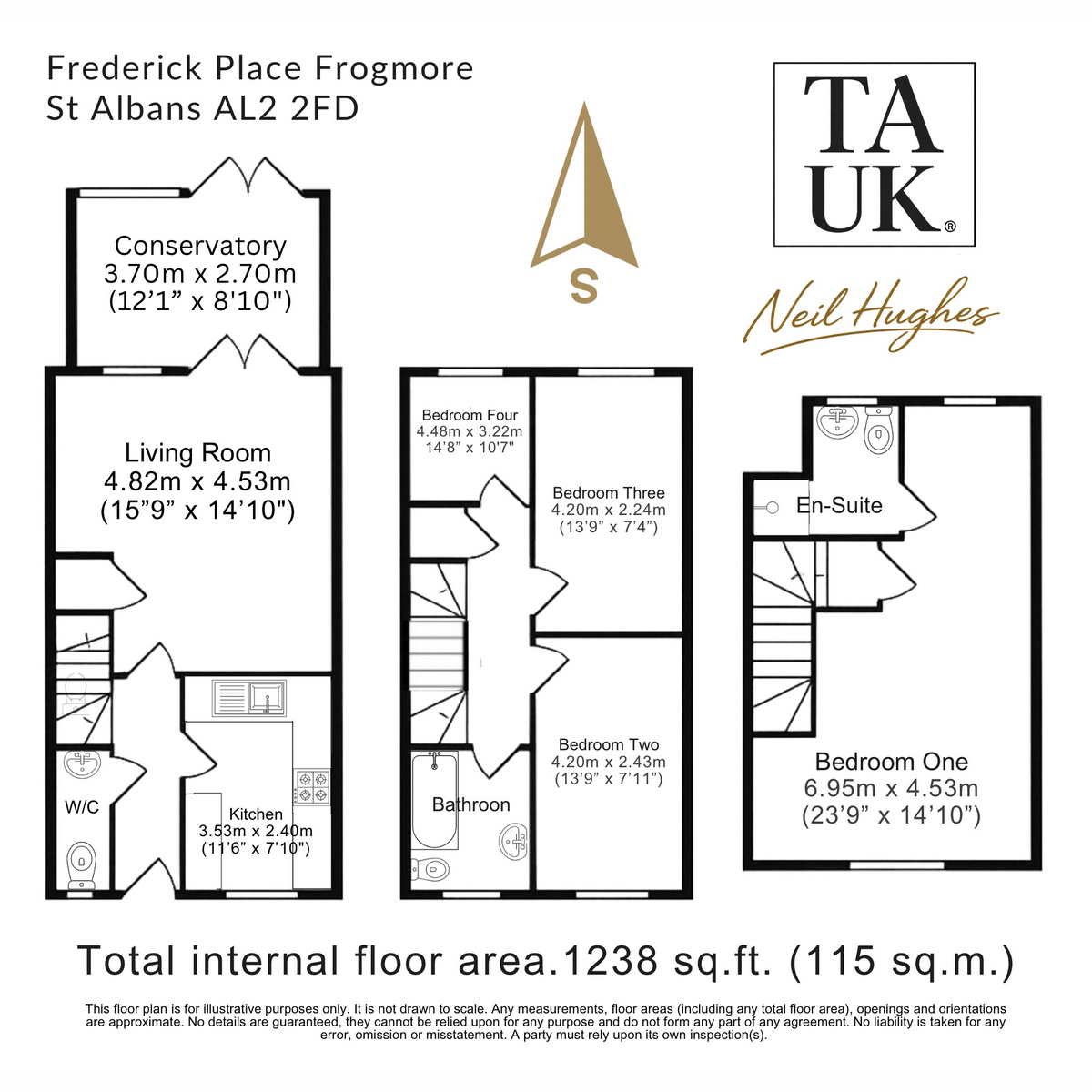 22, Frederick Place, St Albans floorplan
