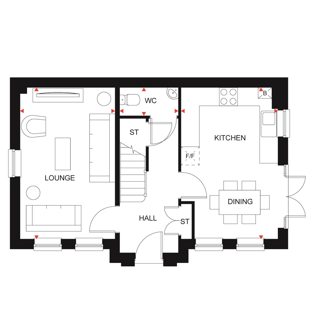 "Hesketh" at Herne Bay Road, Sturry, Canterbury CT2, 4 bedroom detached house for sale