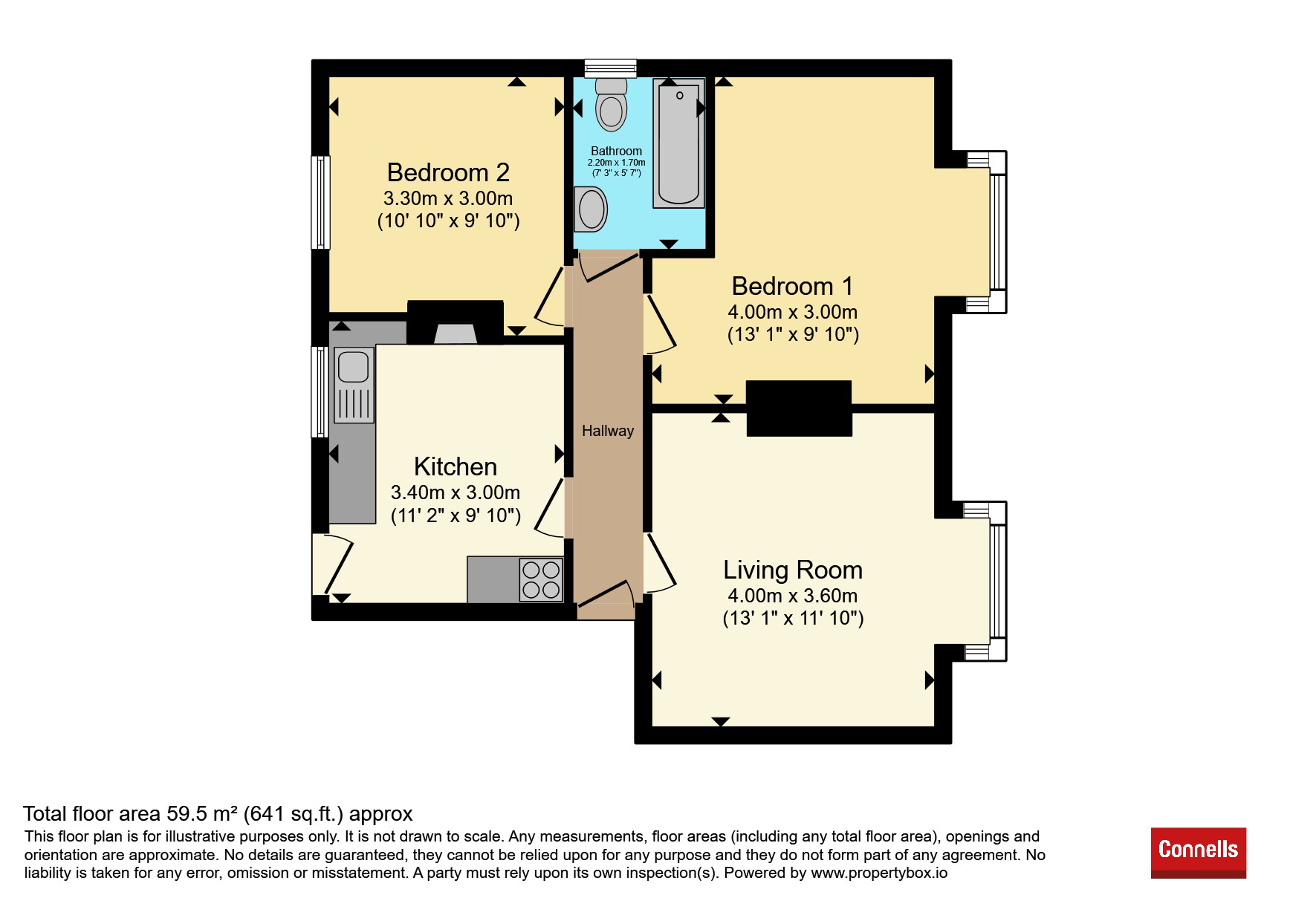 1, Prospect Road, Leicester floorplan