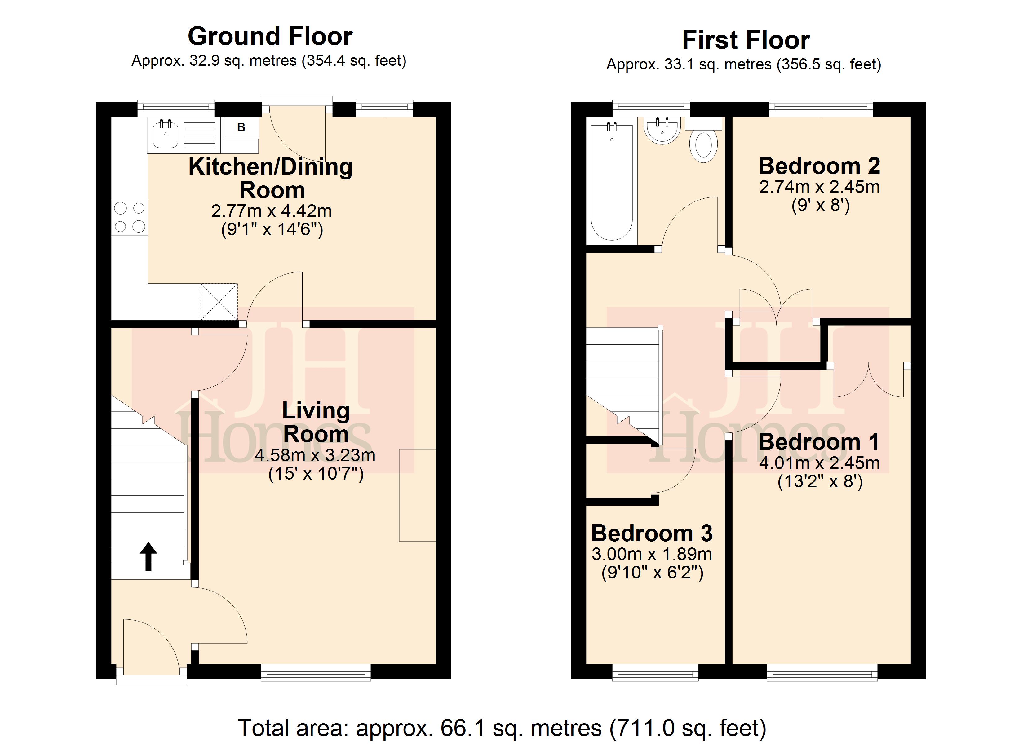 127, Steel Street, Ulverston floorplan