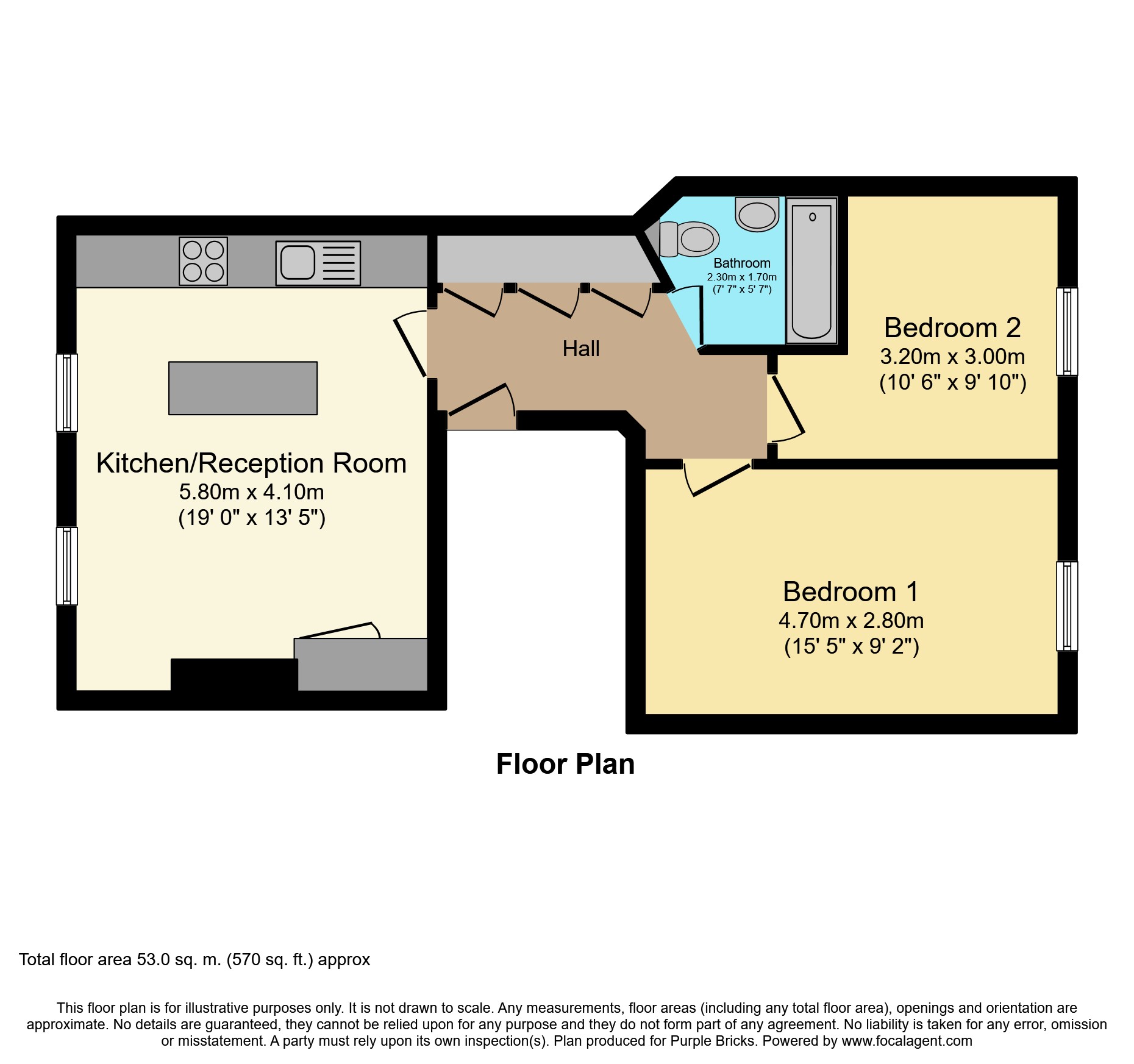 2 Bedrooms Flat for sale in 5 Venner Road, London SE26