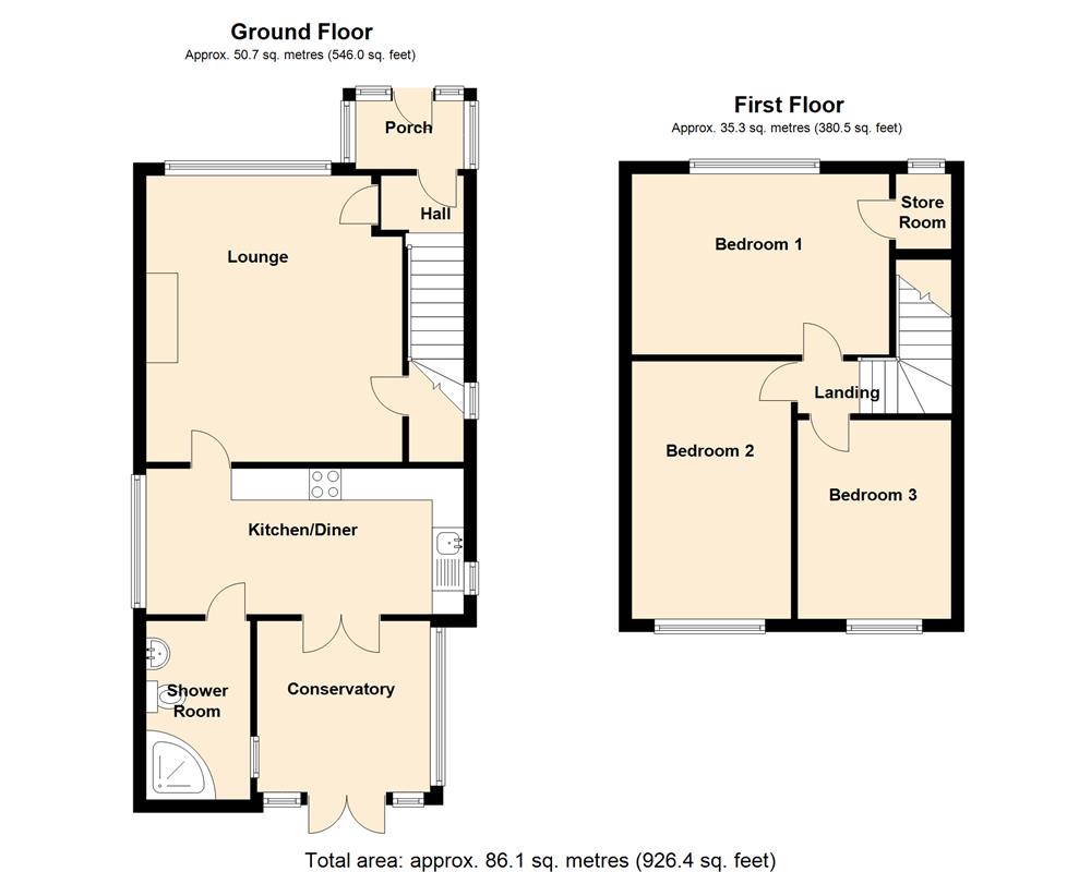 3 Bedrooms Semi-detached house to rent in Broom Road, Wigan WN5