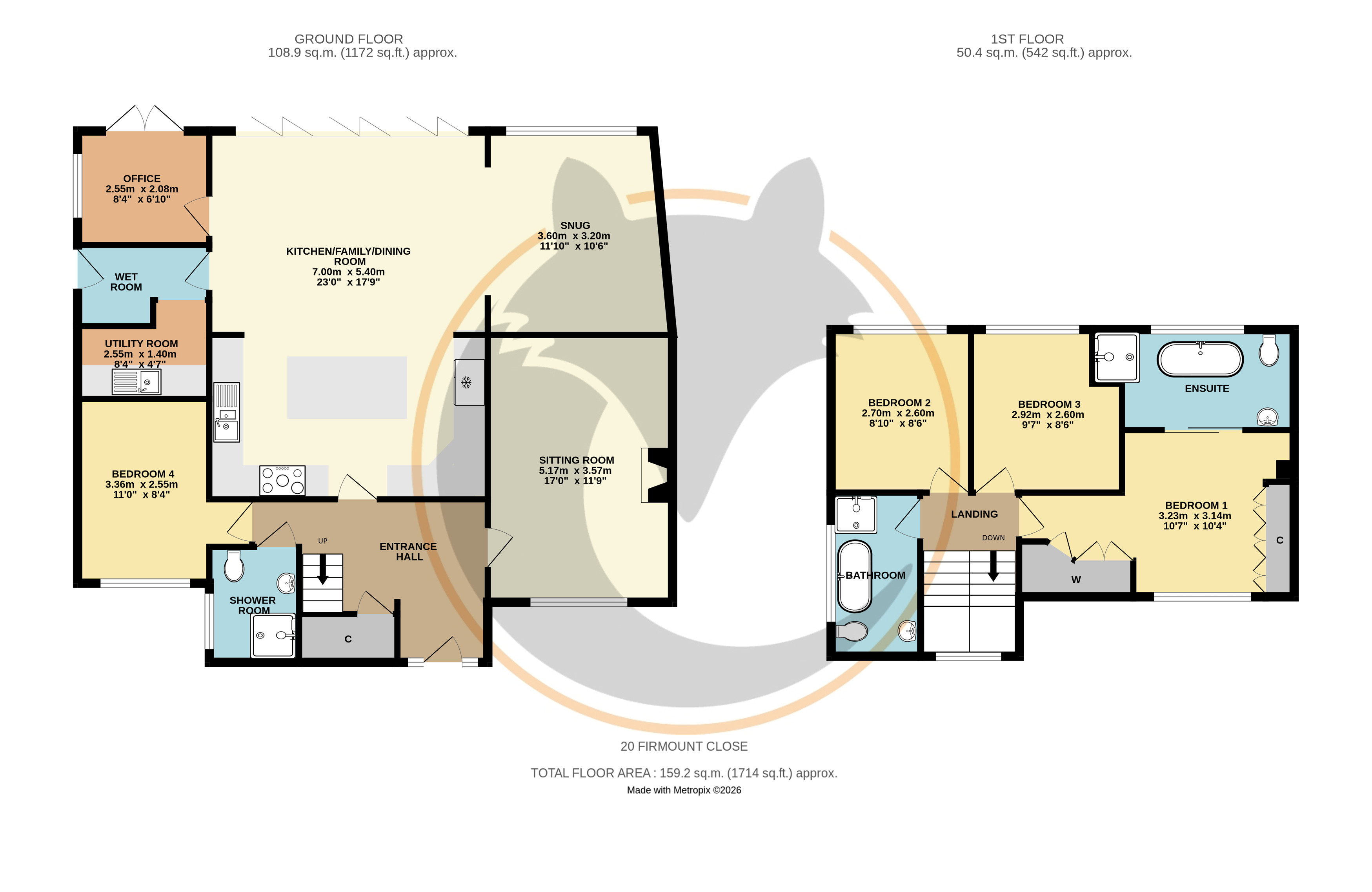 20, Firmount Close, Lymington floorplan