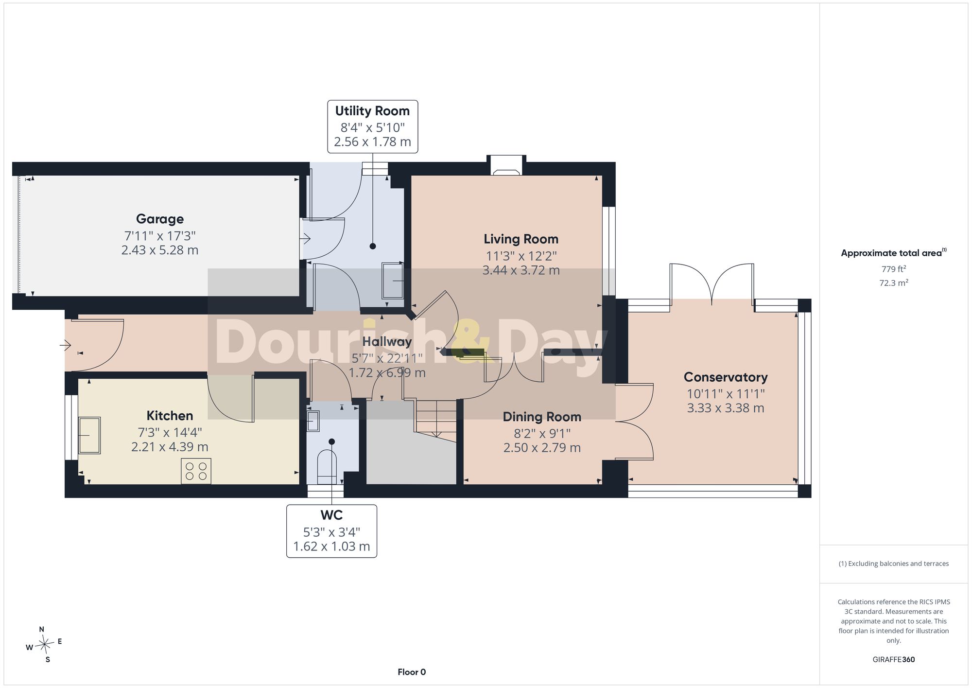 5 Locketts Court, Cannock floorplan