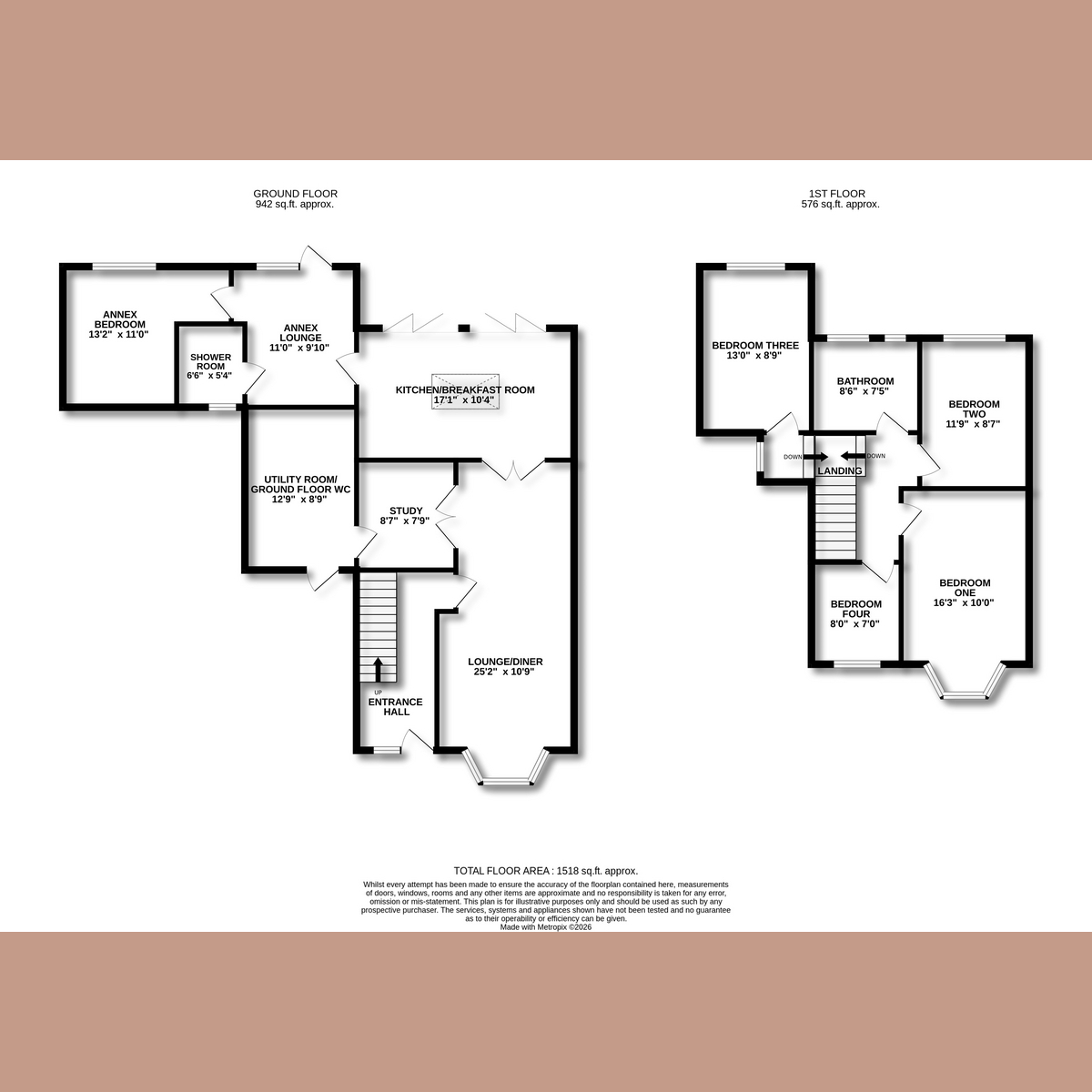 17, Irvington Close, Leigh-on-sea floorplan
