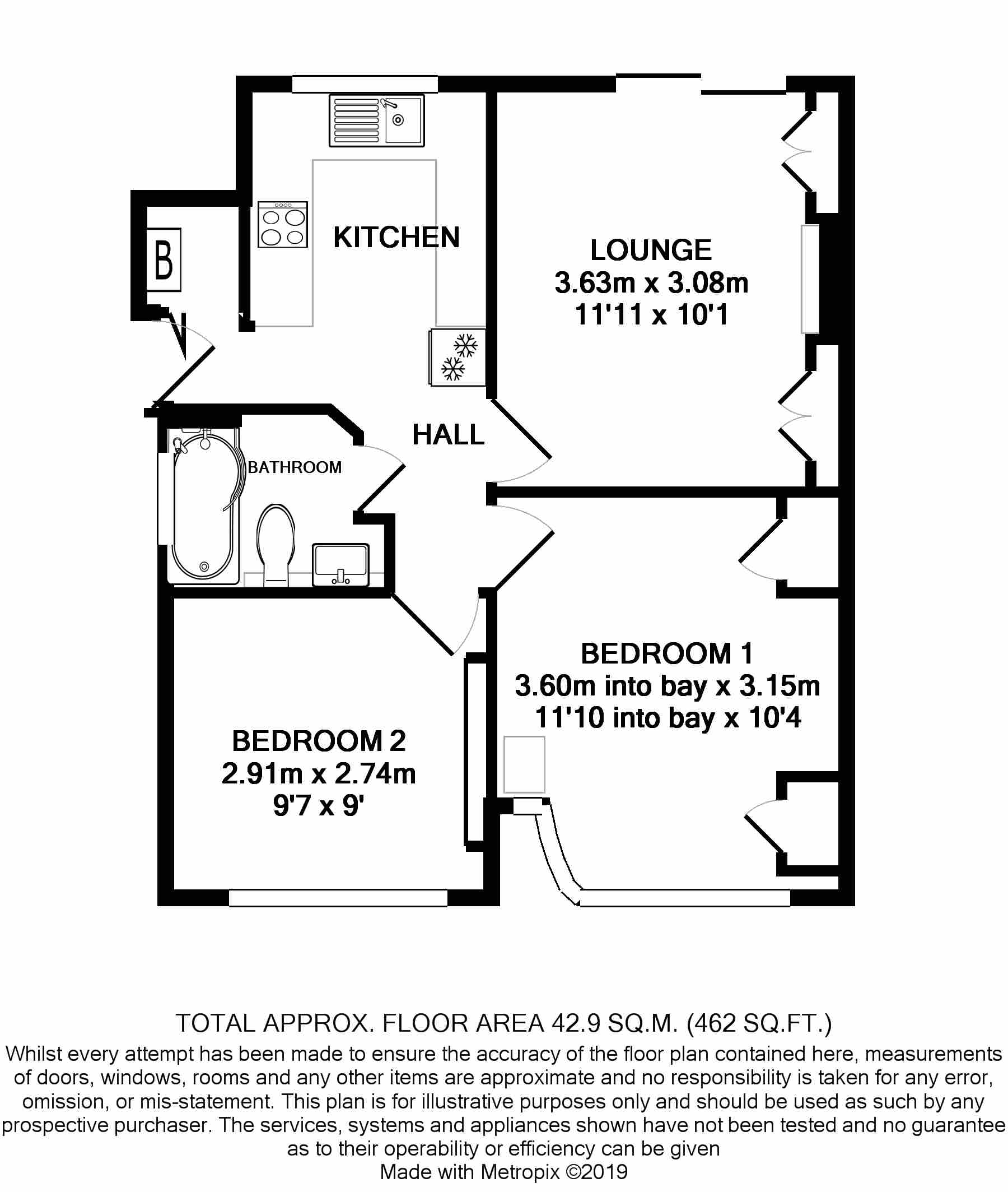 2 Bedrooms Maisonette to rent in Park Road, North Kingston KT2