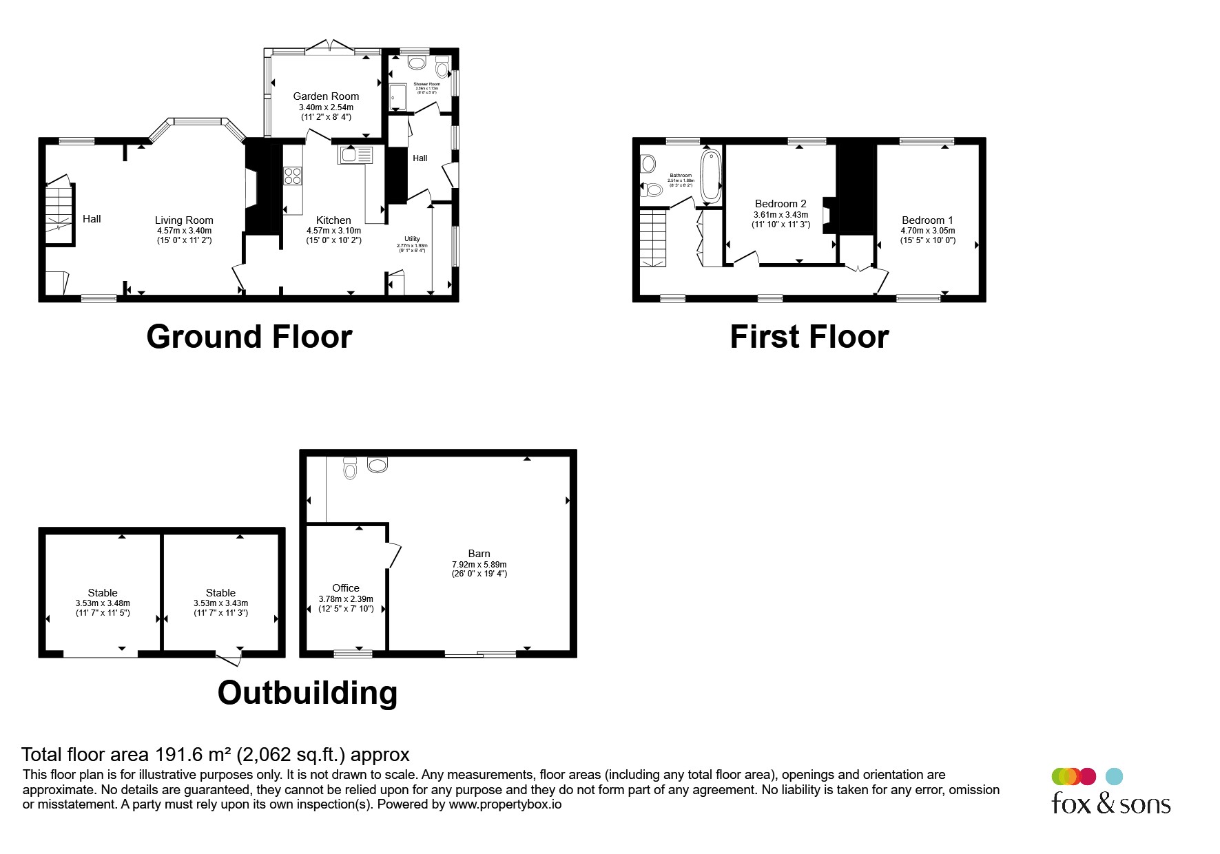 The Old Farmhouse, Chalvington Road, Hailsham floorplan