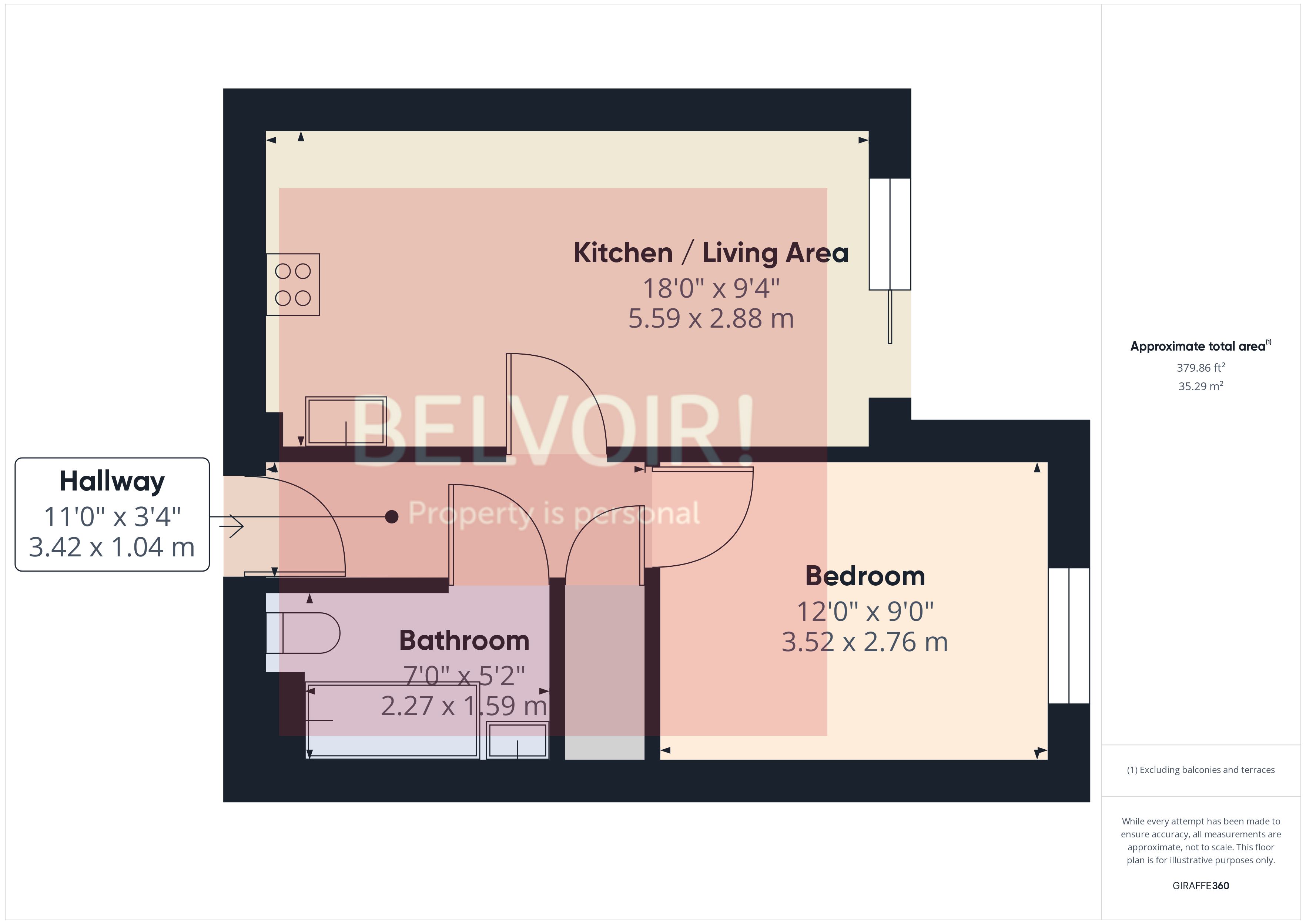 14, Victory Apartments, Swansea floorplan