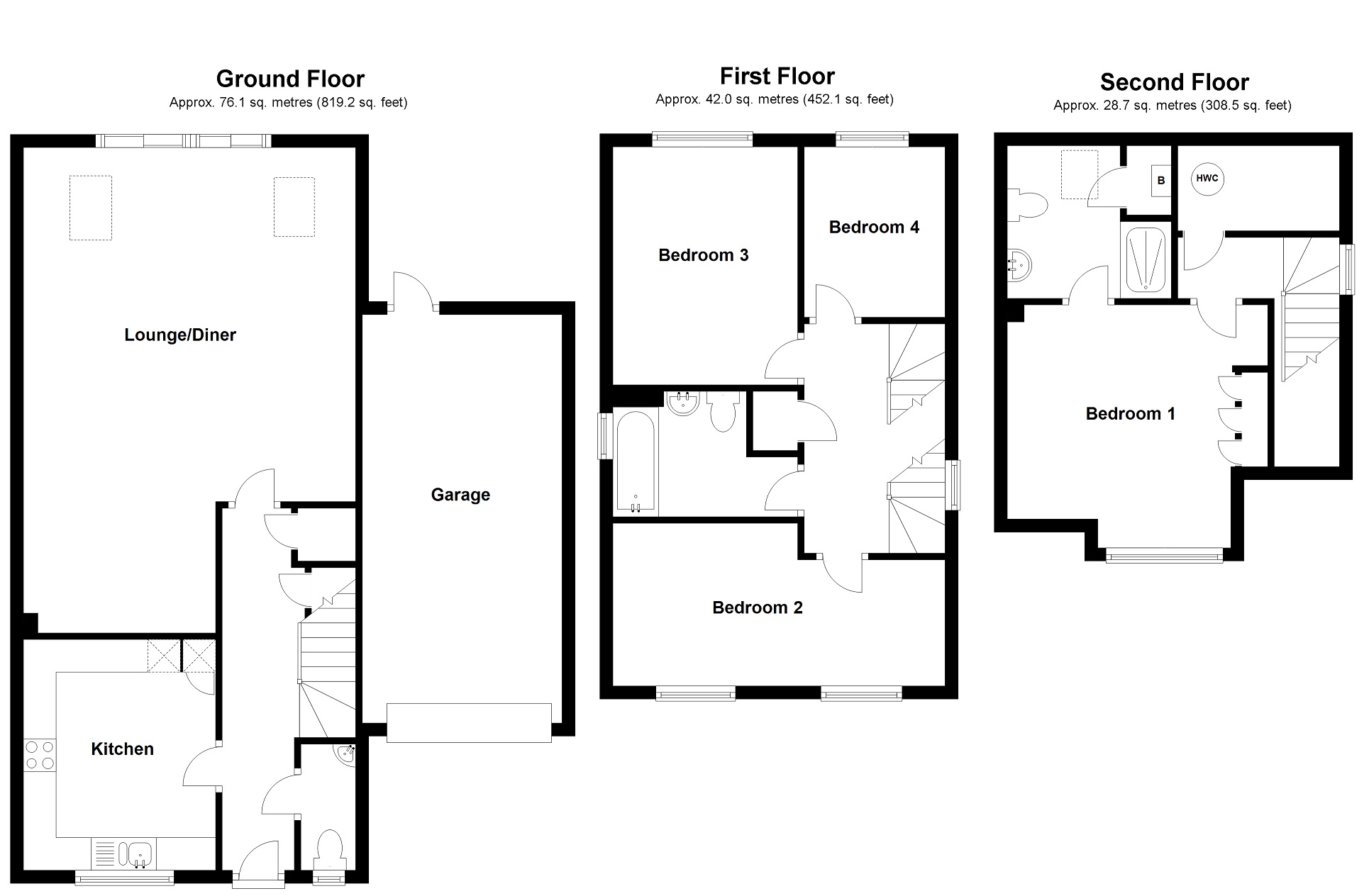 4 Bedrooms Detached house to rent in Chesfield Close, Maidstone Road, Hadlow, Tonbridge TN11