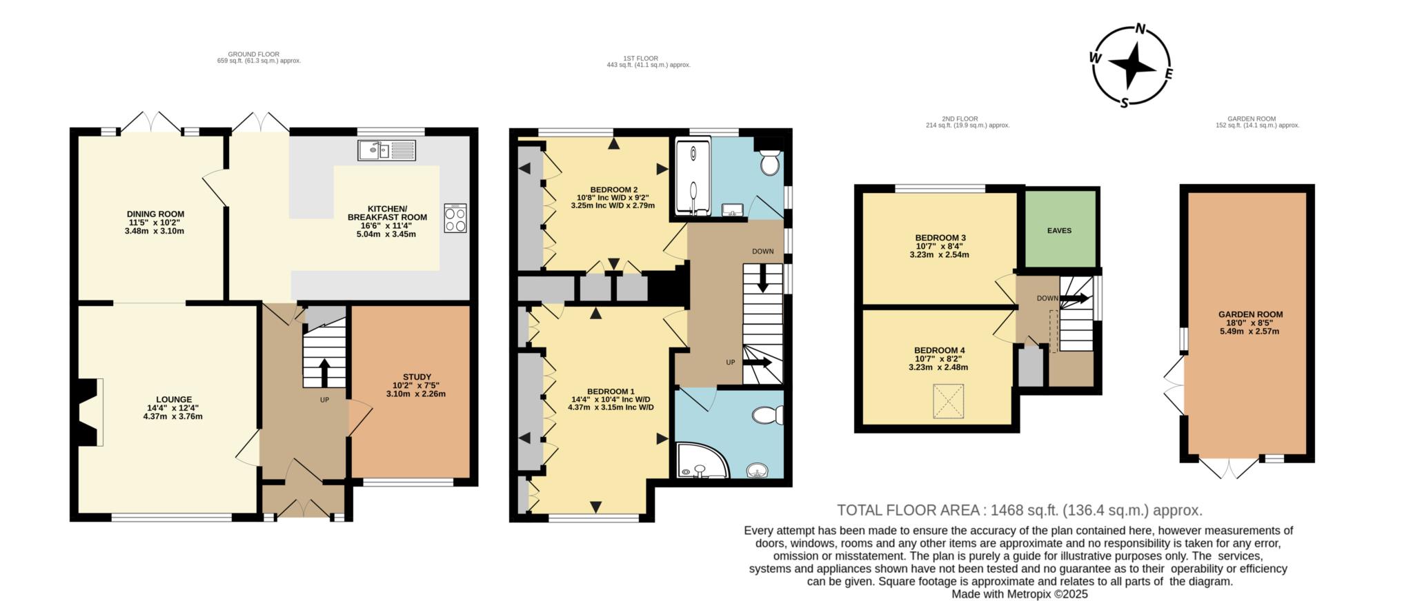 7, Chelwood Road, Reading floorplan