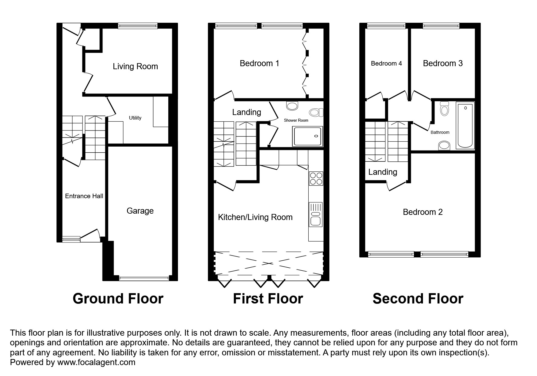 Cowes, Cowes floorplan