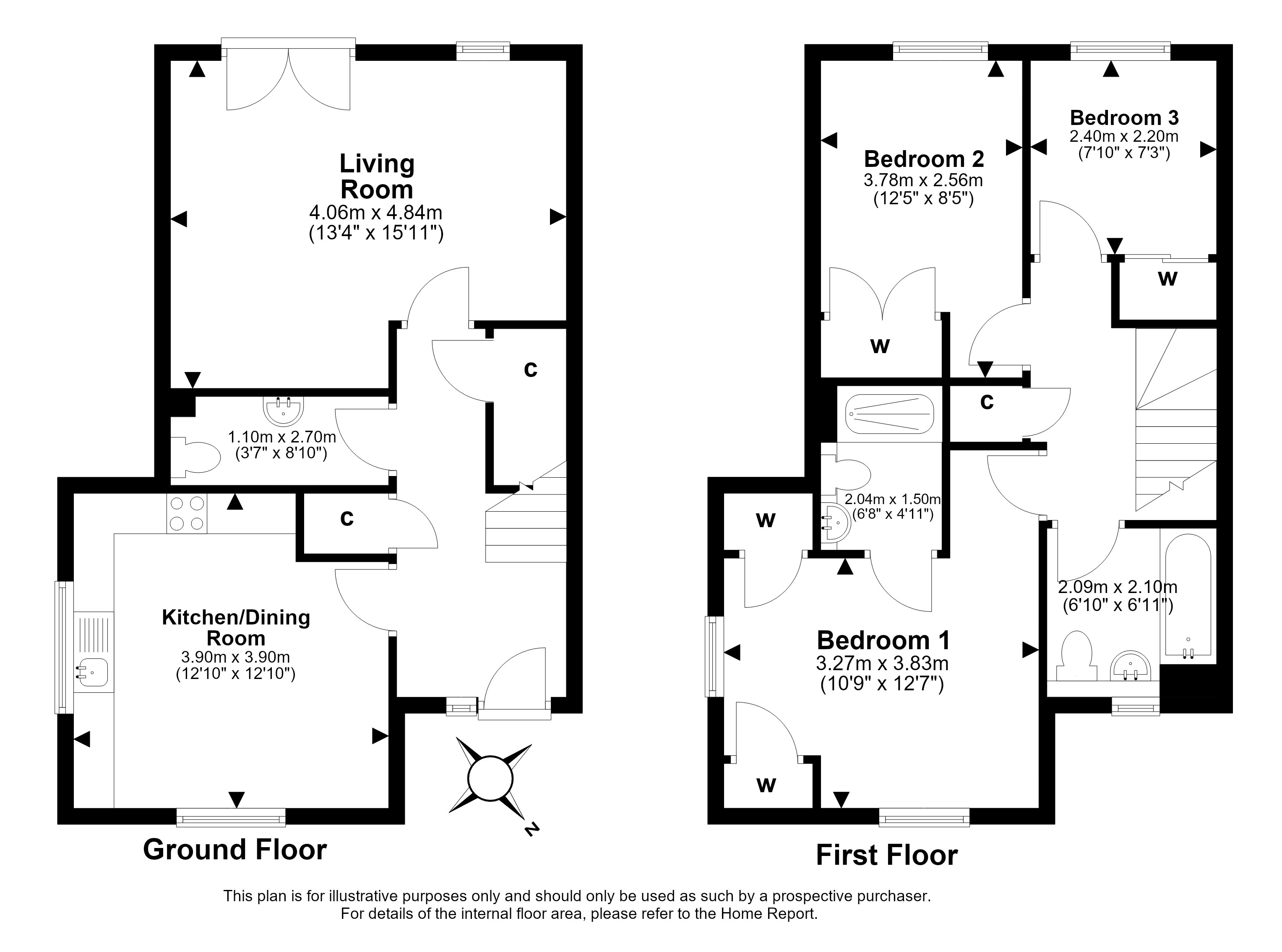 The Ormiston, Plot 48, One Dalhousie, Bonnyrigg floorplan