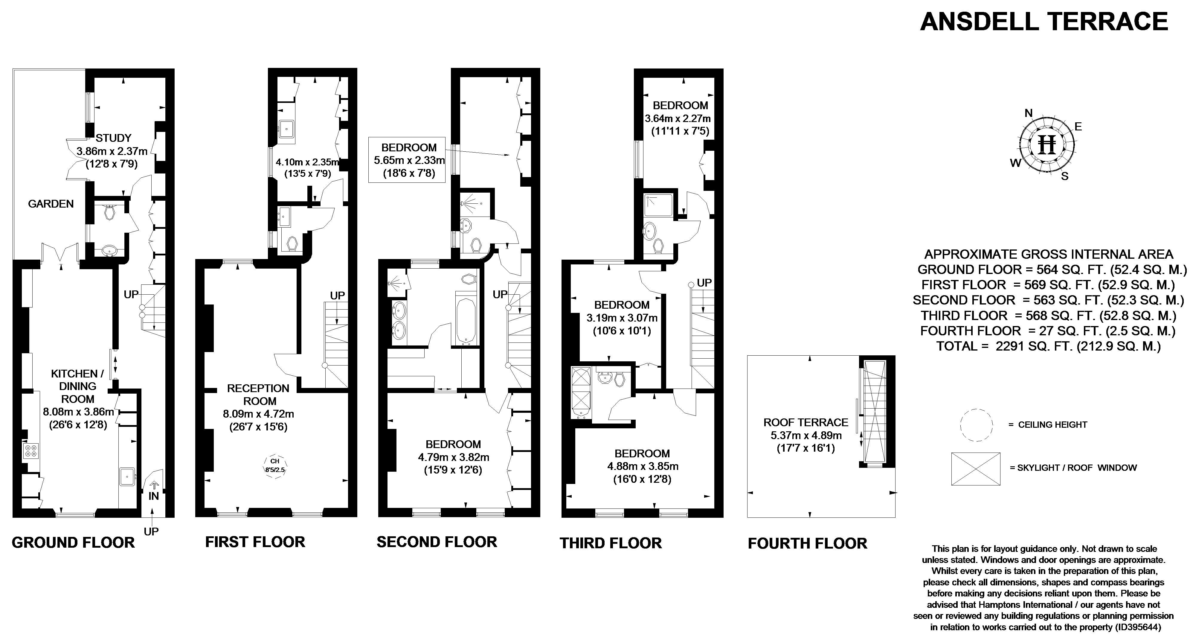 5 Bedrooms Flat to rent in Ansdell Terrace, London W8