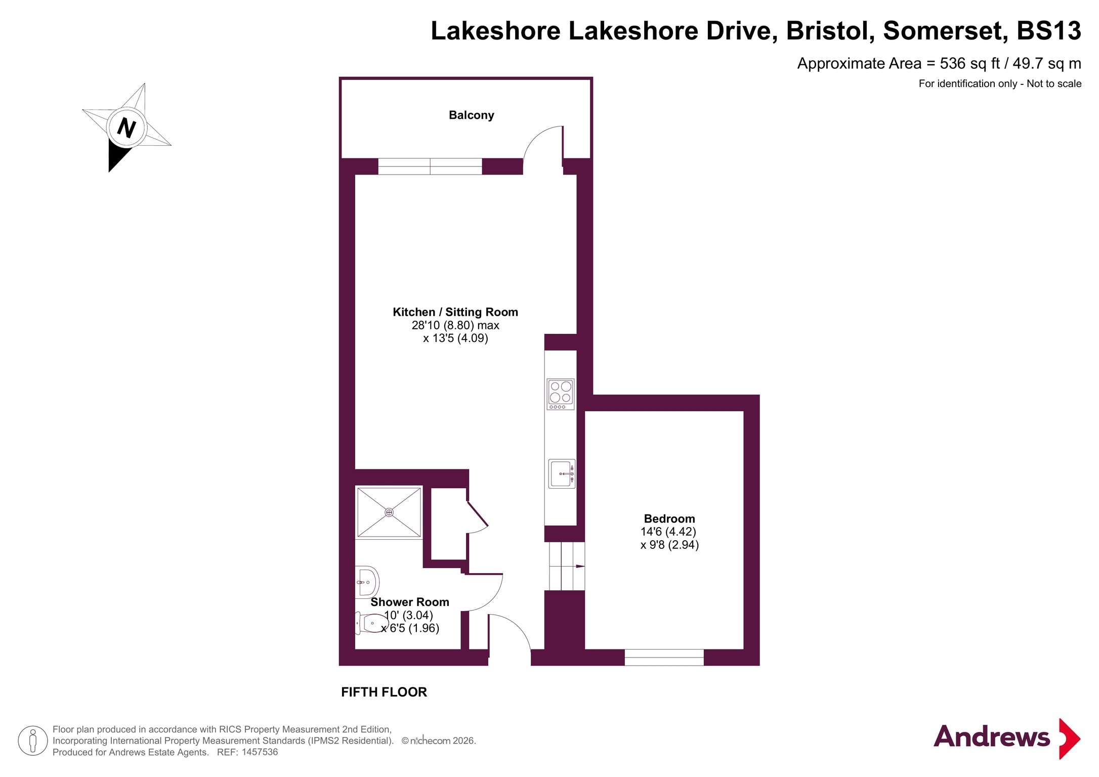 Apartment 507, Lakeshore,, Lakeshore Drive, Somerset floorplan
