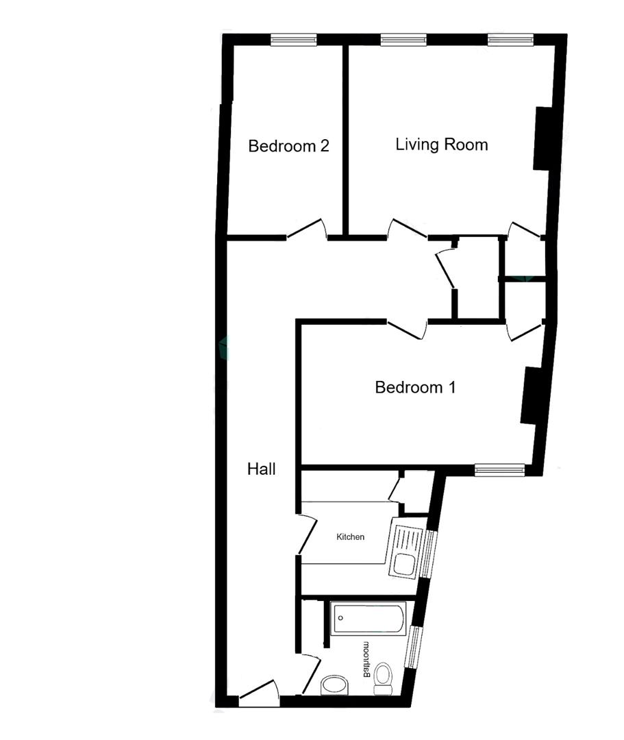 14a, Stratheden Parade, London floorplan