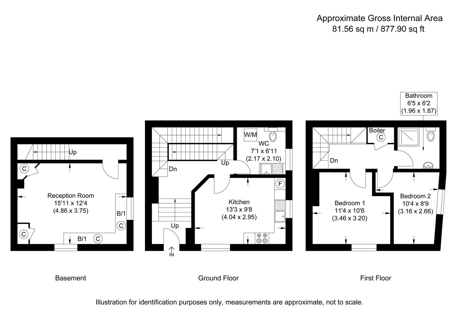 Quarry Street, Guildford floorplan
