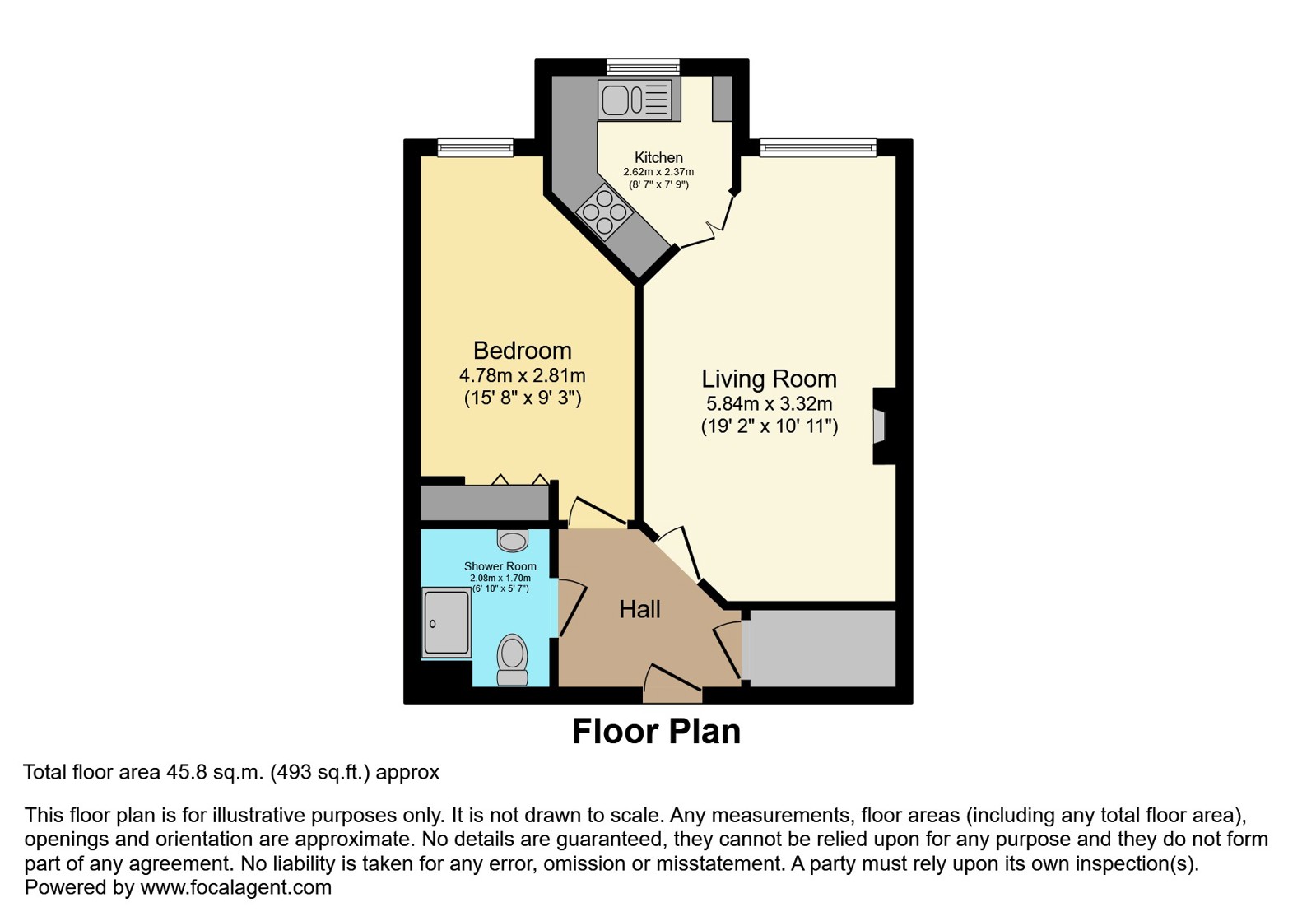 41, Pettifor Court, Anstey floorplan