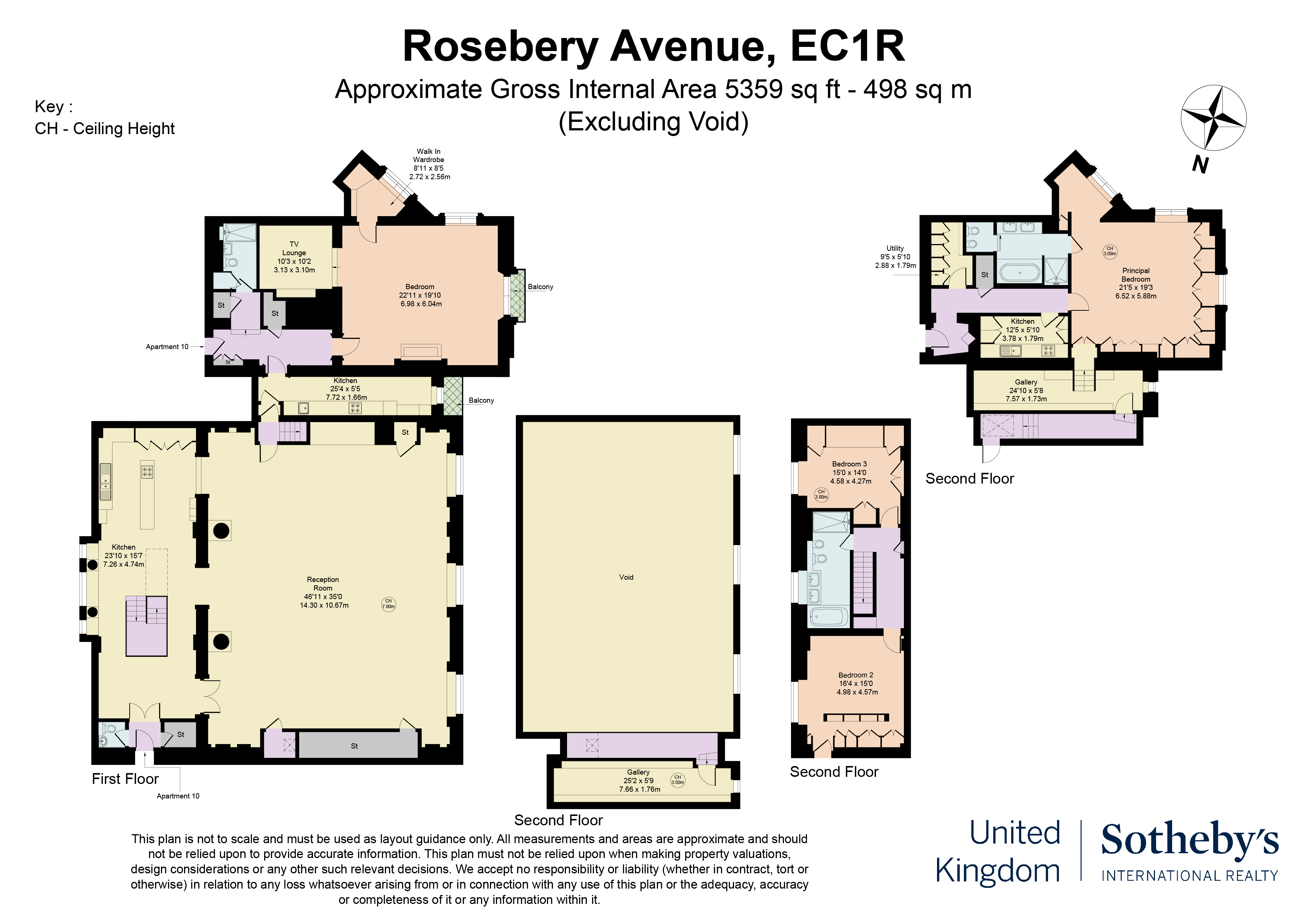 Rosebery, Rosebery Avenue, London floorplan