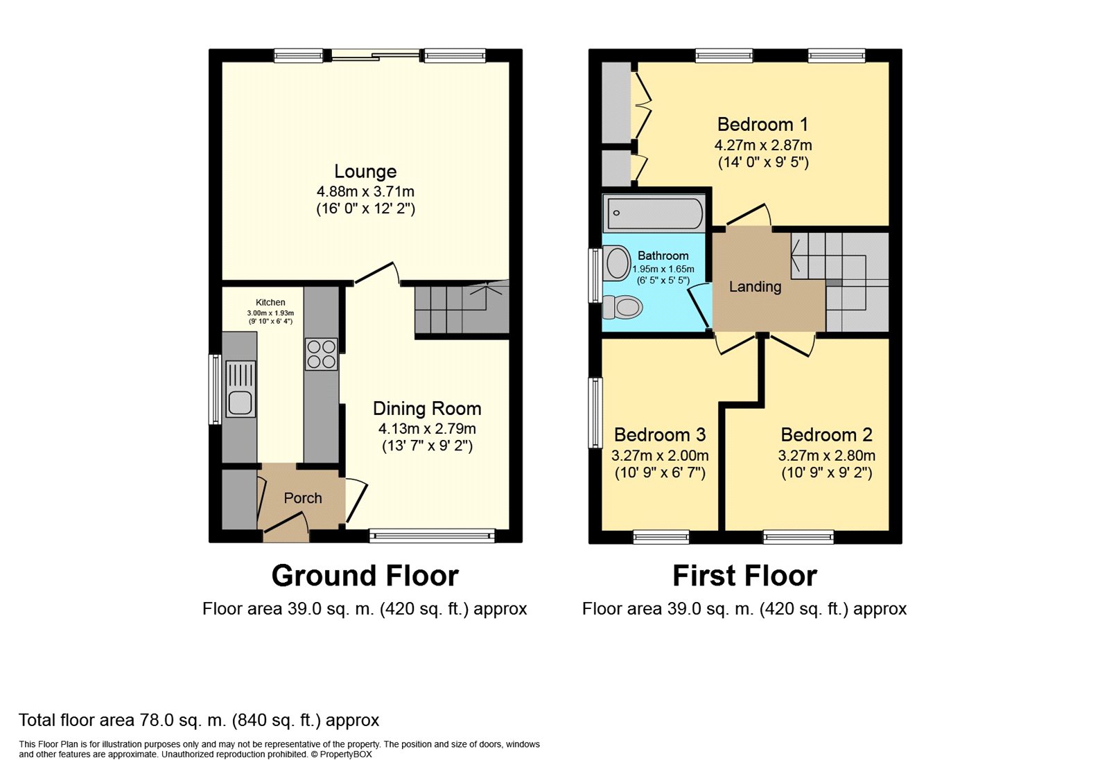 MARKETING CARD, 14, Appletree Lane, Reading floorplan