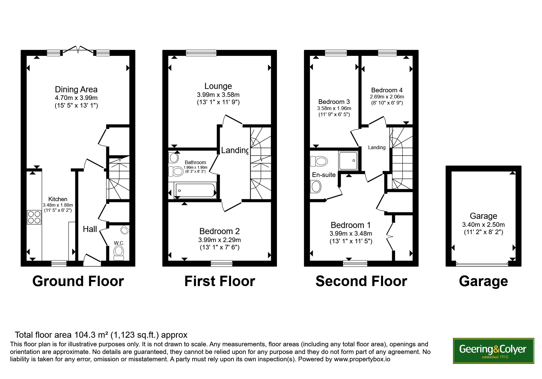 4, Bridgeside Mews, Kent floorplan