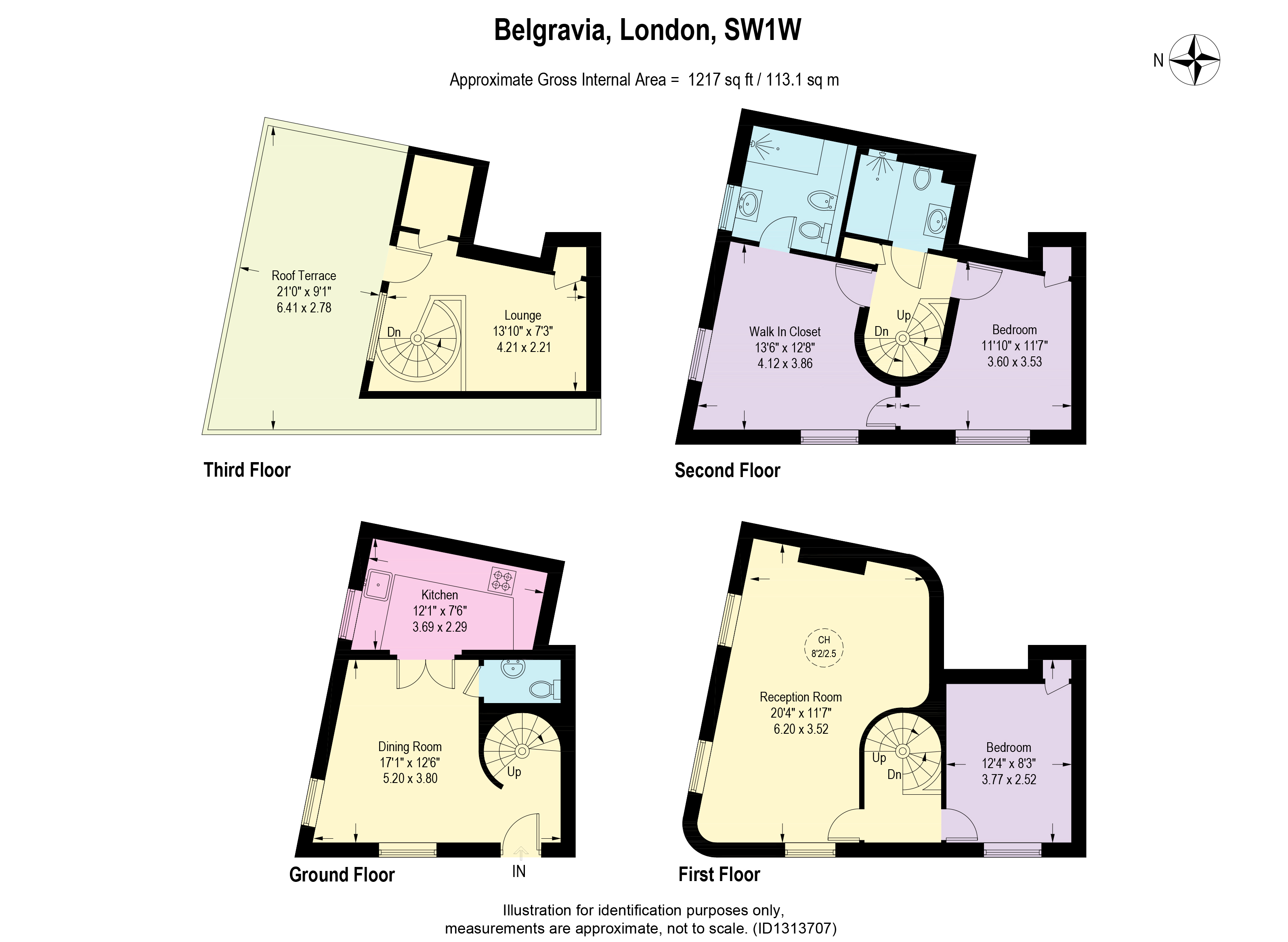 1, Ebury Mews, London floorplan