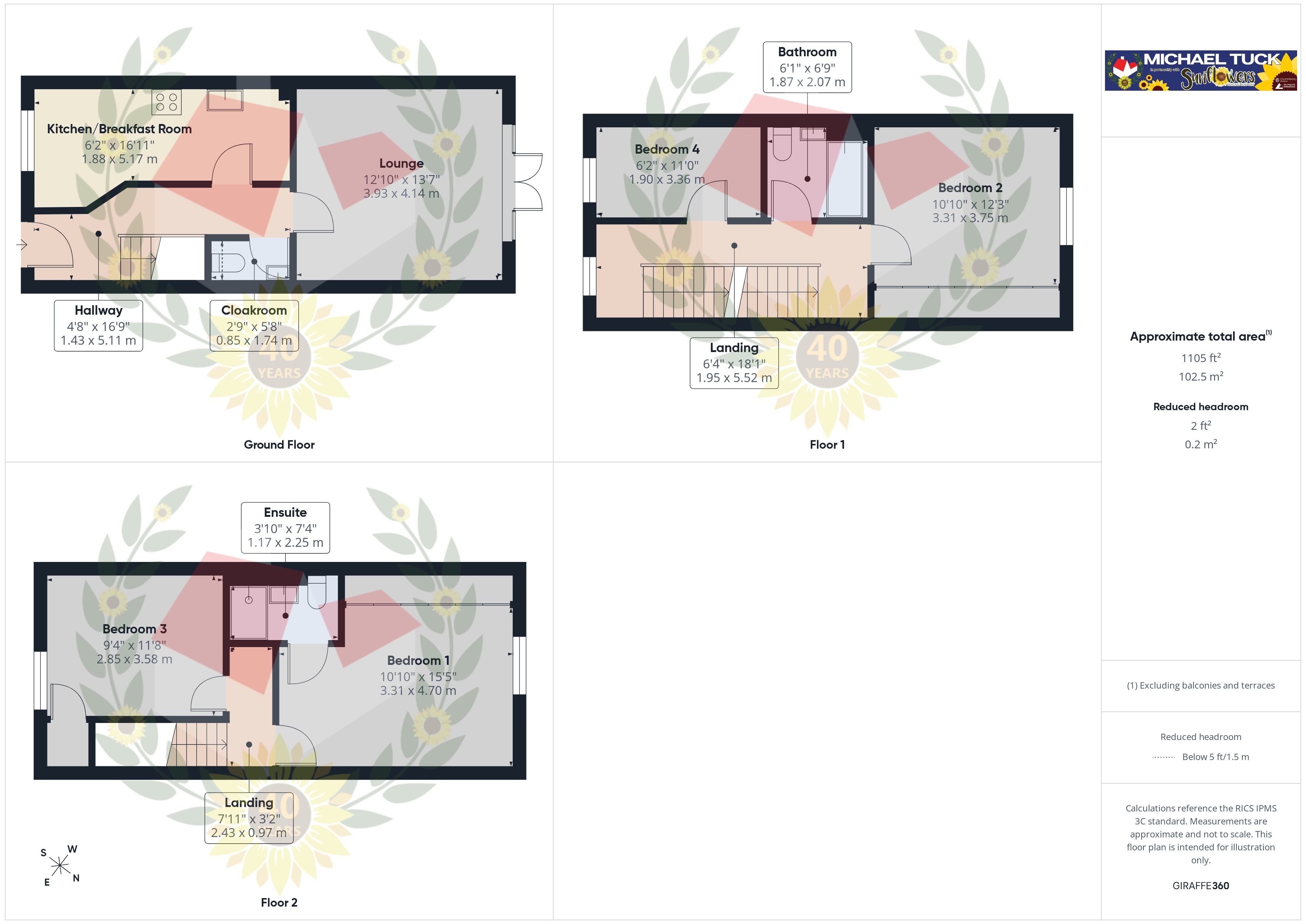 138, Thatcham Avenue, Gloucester floorplan