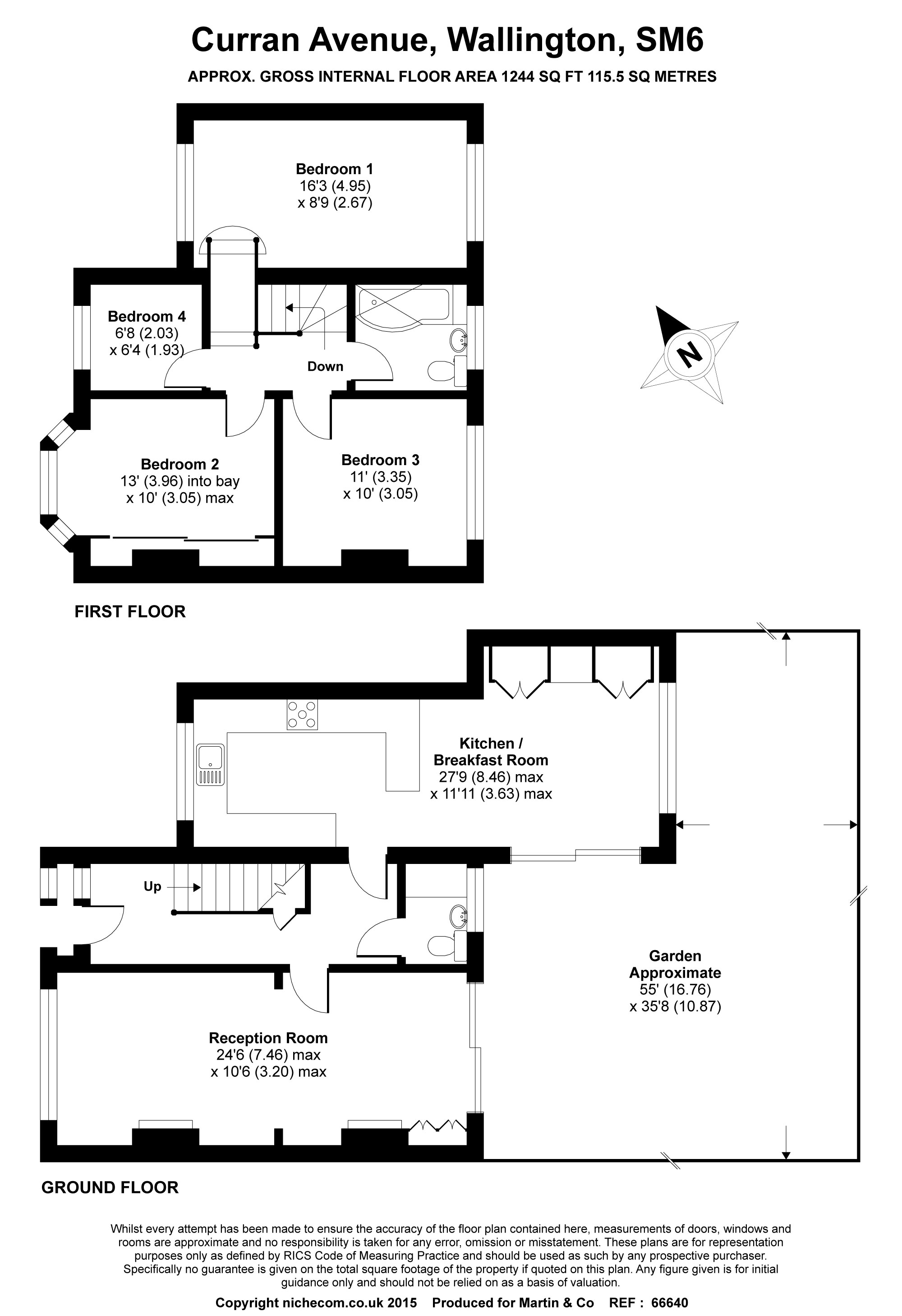 4 Bedrooms Semi-detached house to rent in Curran Avenue, Wallington SM6
