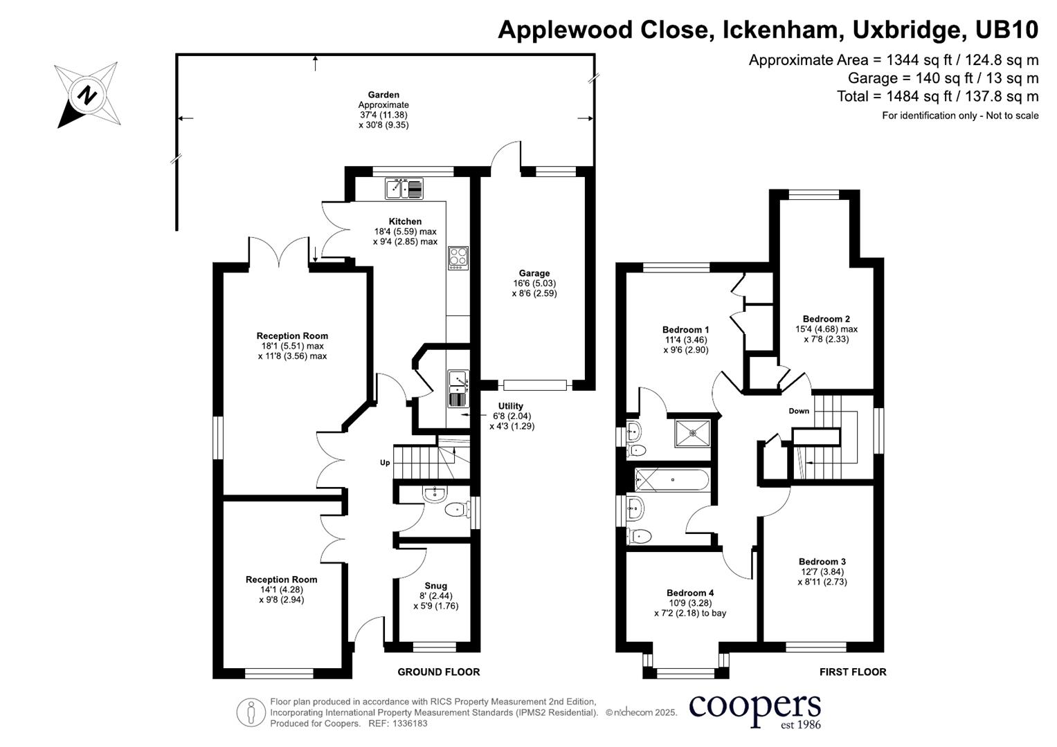 3, Applewood Close, Ickenham floorplan