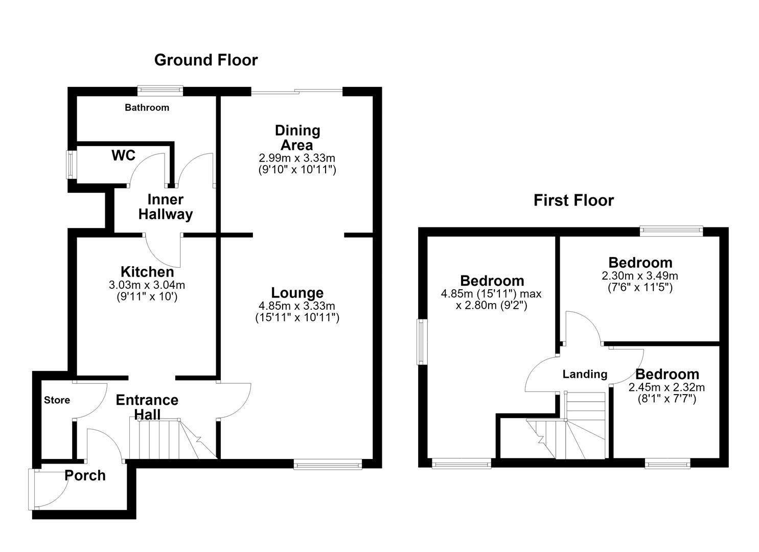 Highfields, High Road, Fobbing floorplan