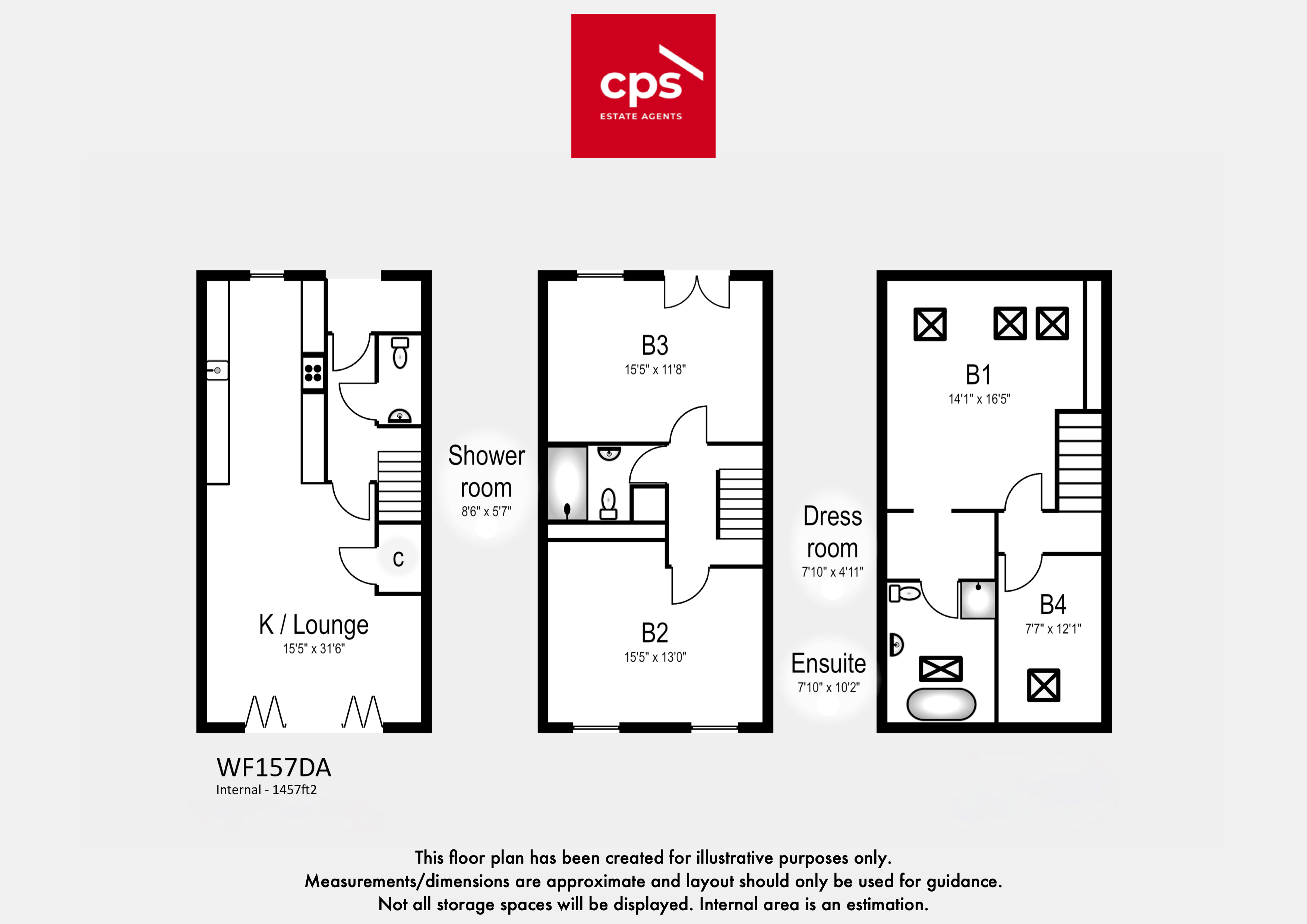 125B, Huddersfield Road, Liversedge floorplan