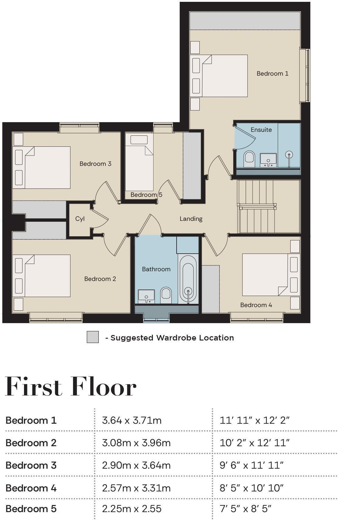 Plot 194 Runswick, Prebend Lane, Lincoln floorplan