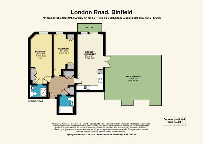 2 Bedrooms Flat to rent in London Road, Binfield, Bracknell RG42