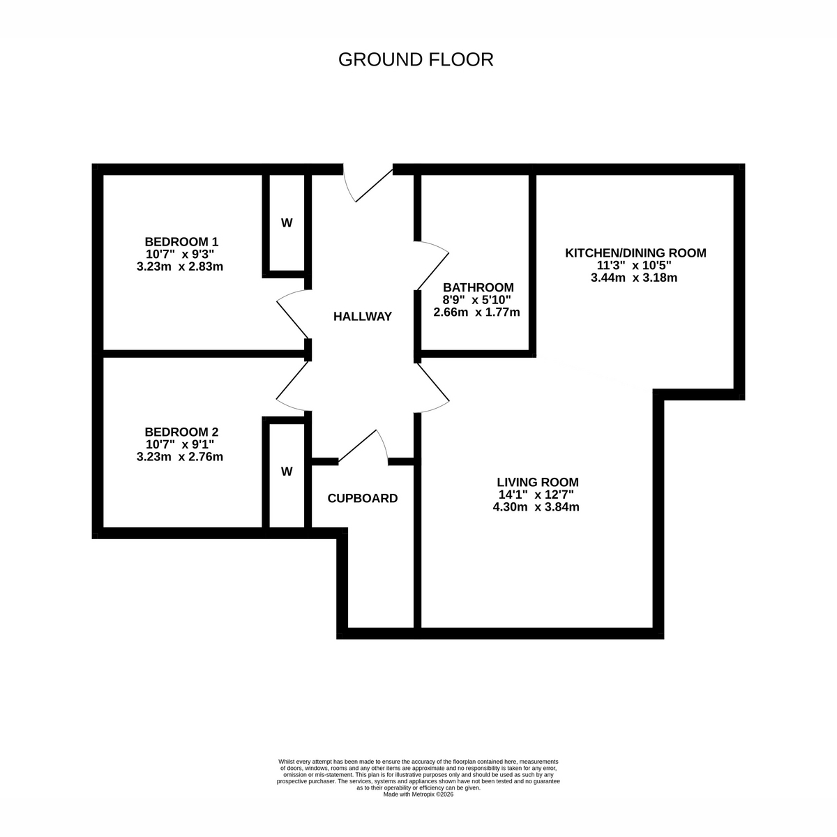 42, Jasmine Drive, Elgin floorplan