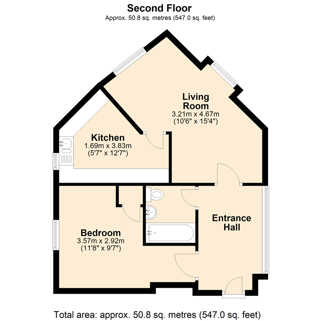 1 Bedrooms Flat to rent in High Street, Ruislip HA4