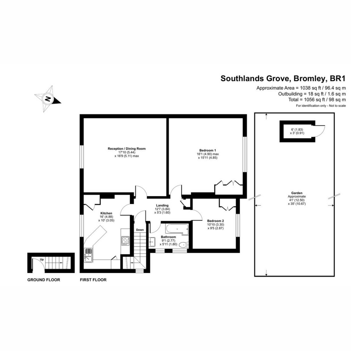 4c, Southlands Grove, Bromley floorplan