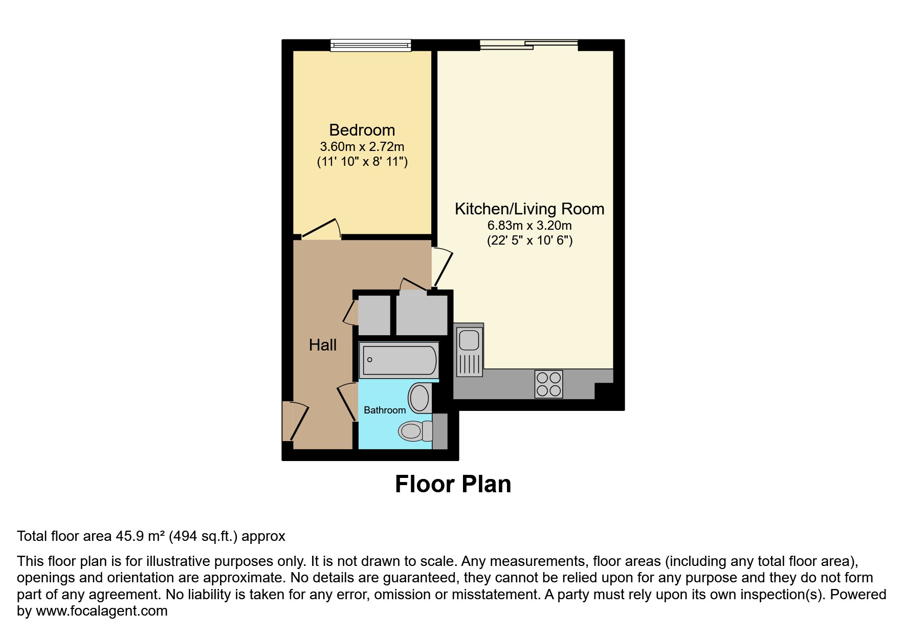 Apartment 23/Regency Court, 39 Primrose Drive, Sheffield floorplan