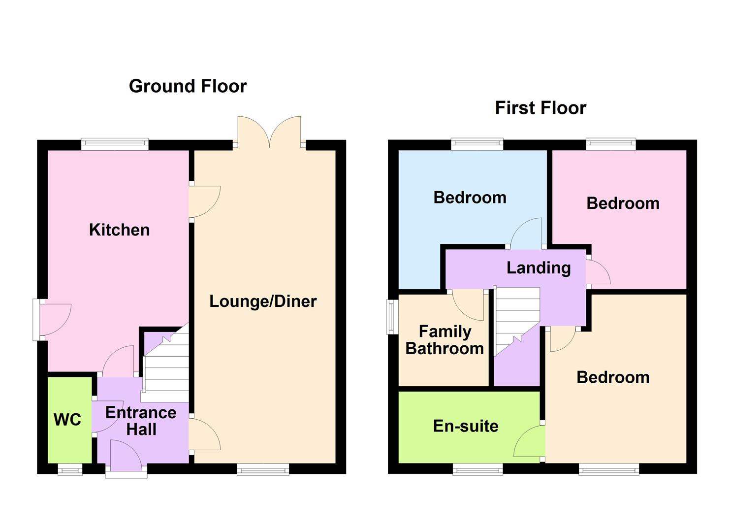 Slate Drive, Burbage, Hinckley LE10, 3 bedroom detached house for sale