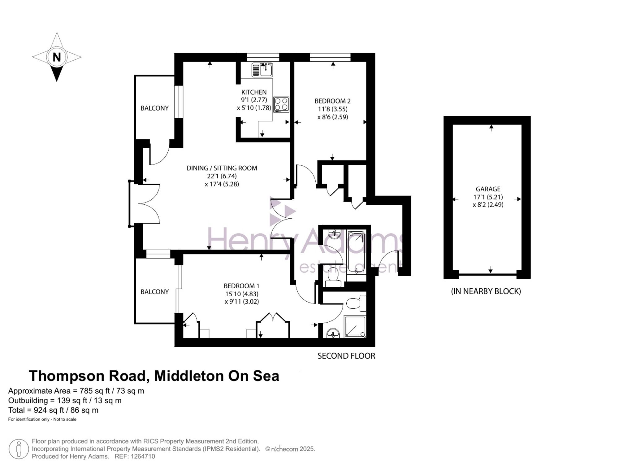 34 Thompson Road, Bognor Regis floorplan