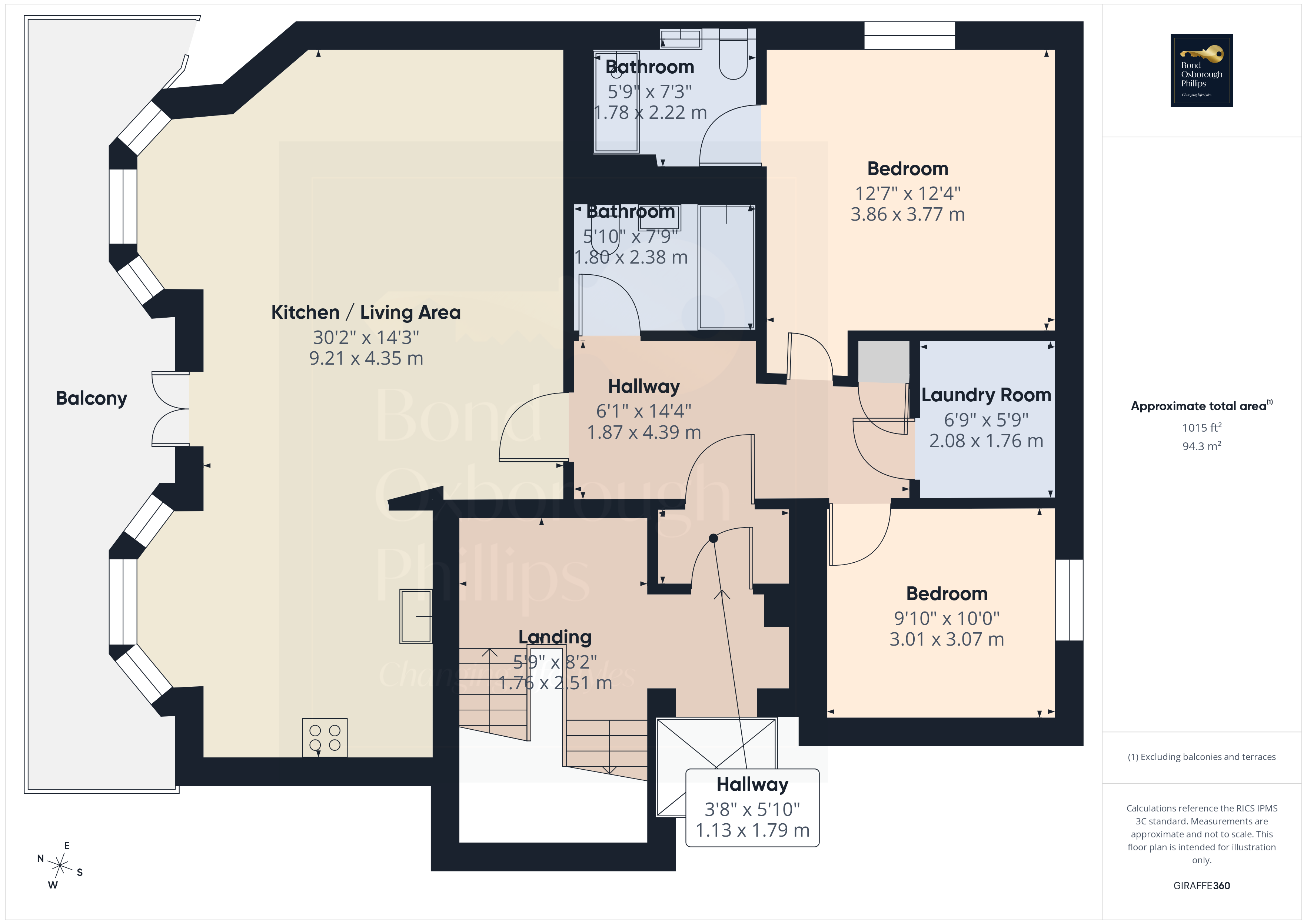 7 Arlington Villas Apartments,, Sommers Crescent, Devon floorplan