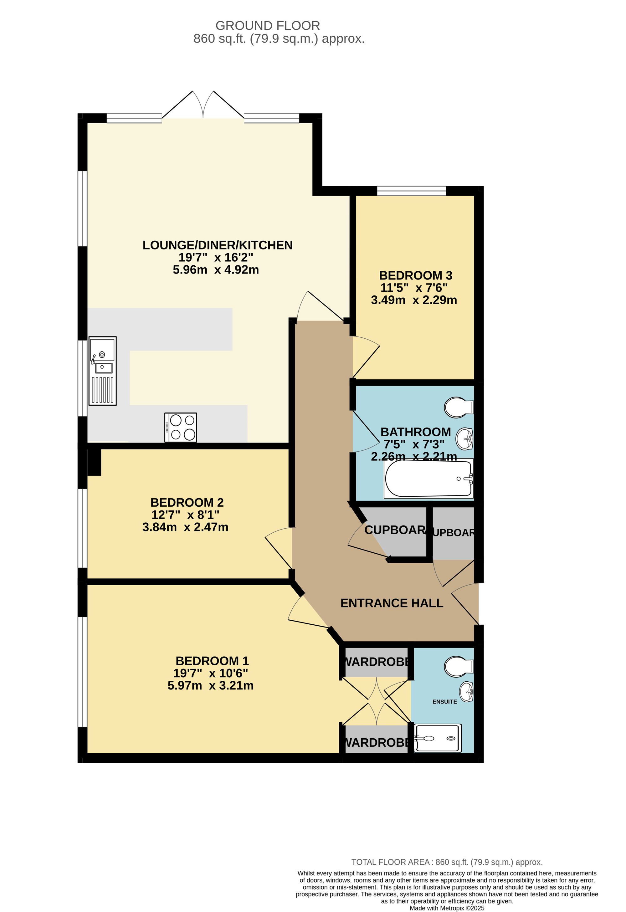 2 Branagh Court, Reading floorplan