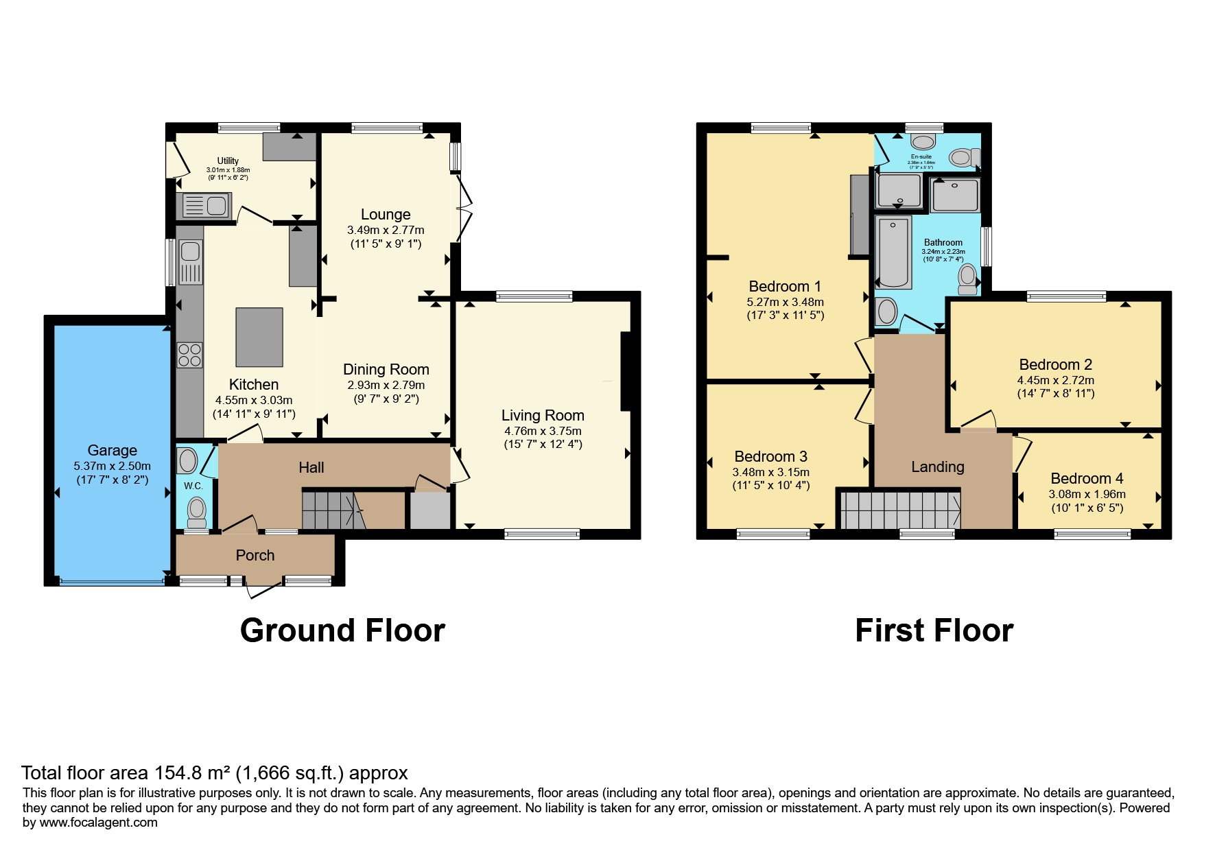 4, Cropwell Gardens, Nottingham floorplan